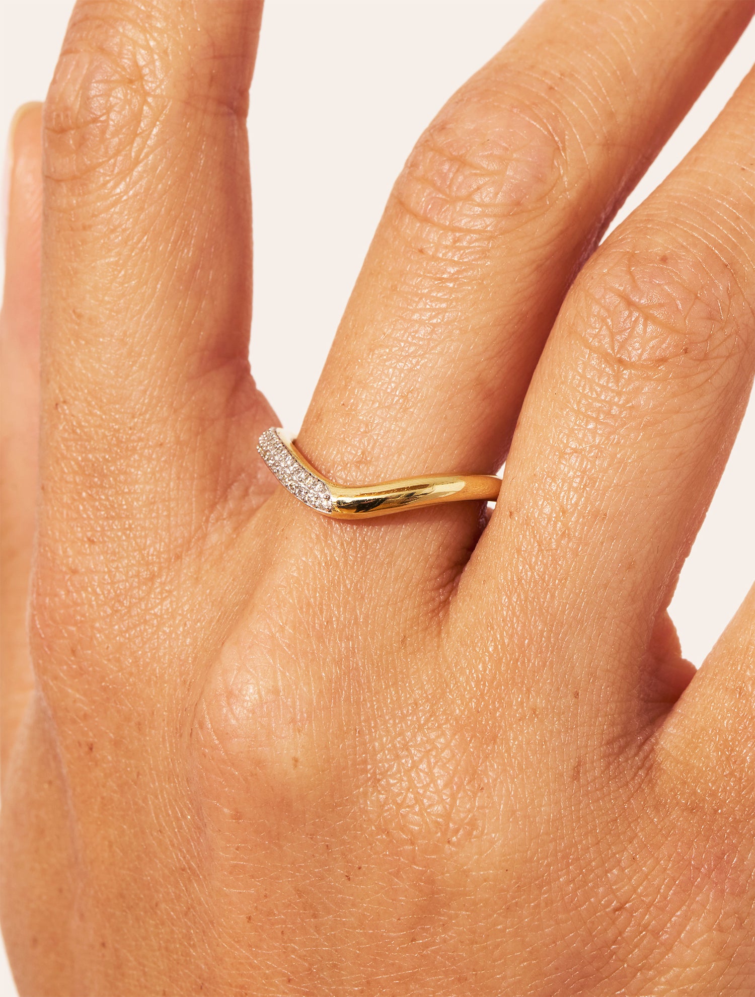 Bague Origine pavée de zircons