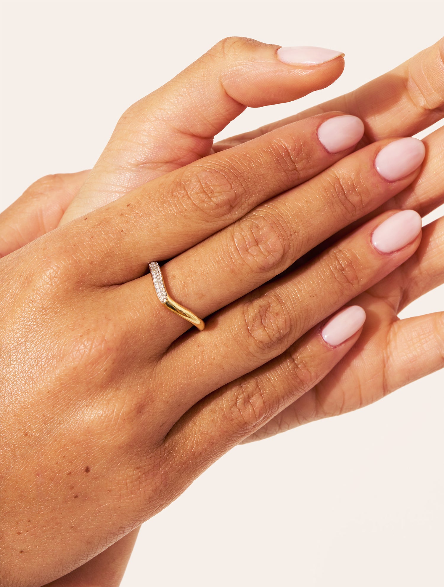 Origin ring paved with zircons