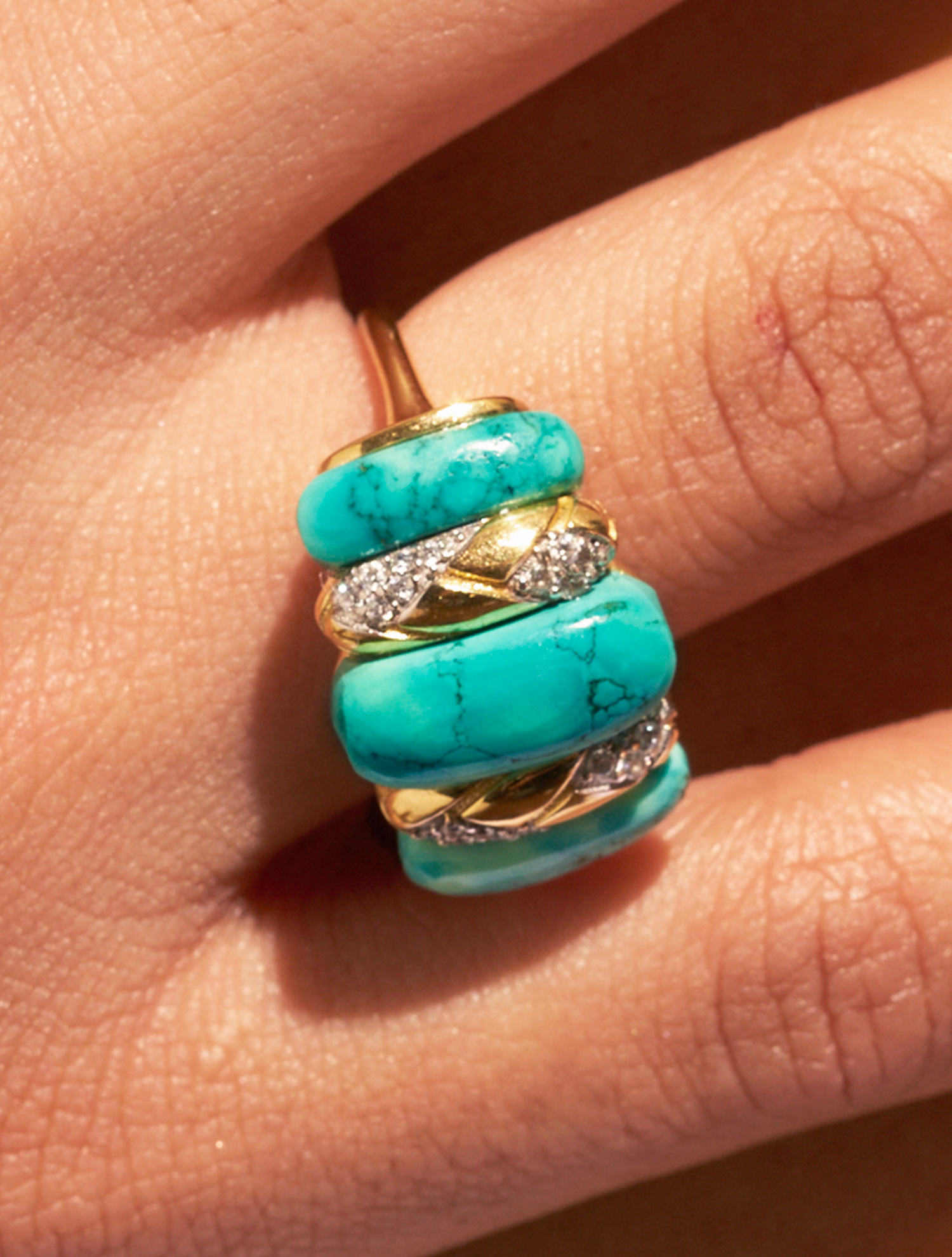 Bague Oro - Turquoise