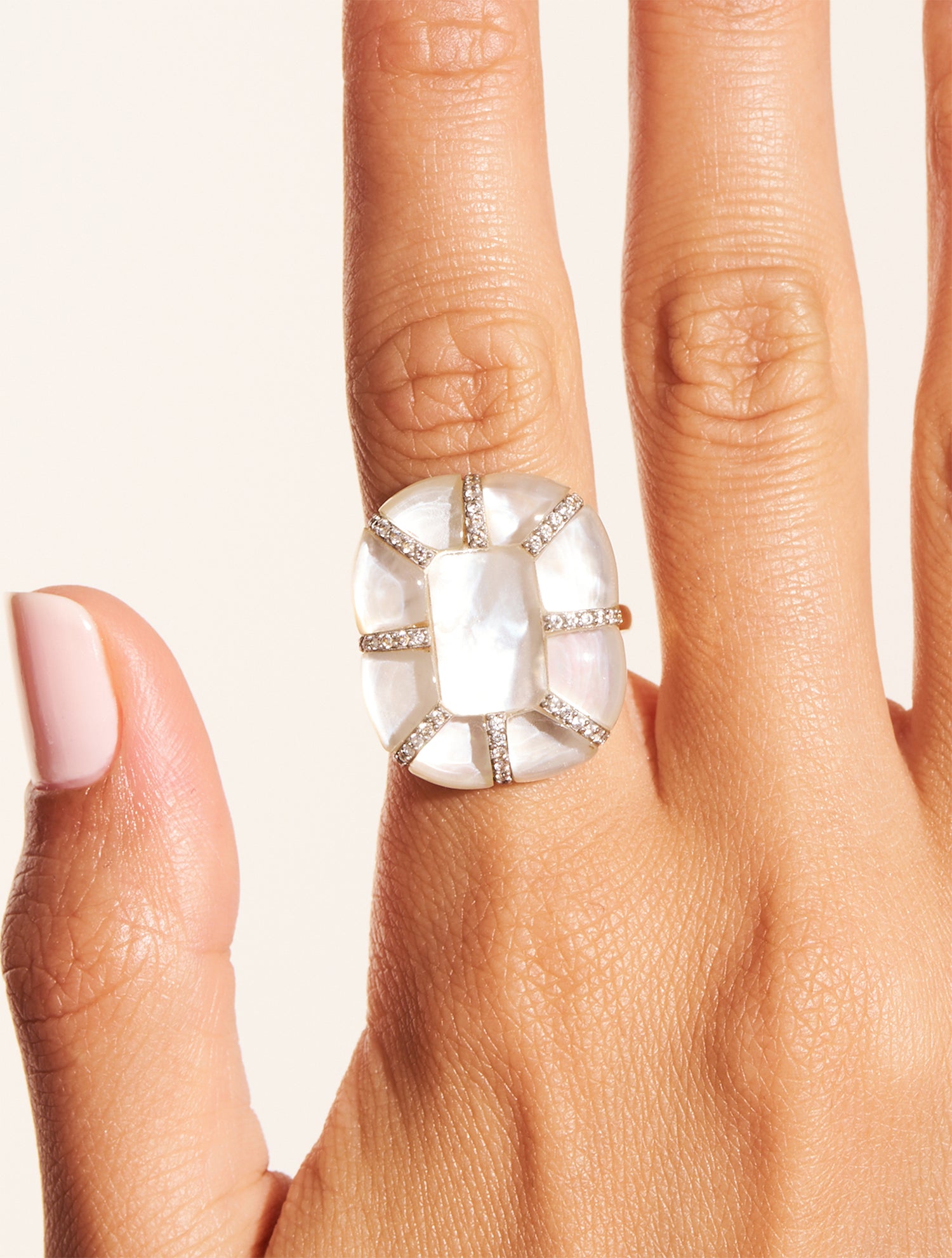 Reem Ring - Mother of Pearl