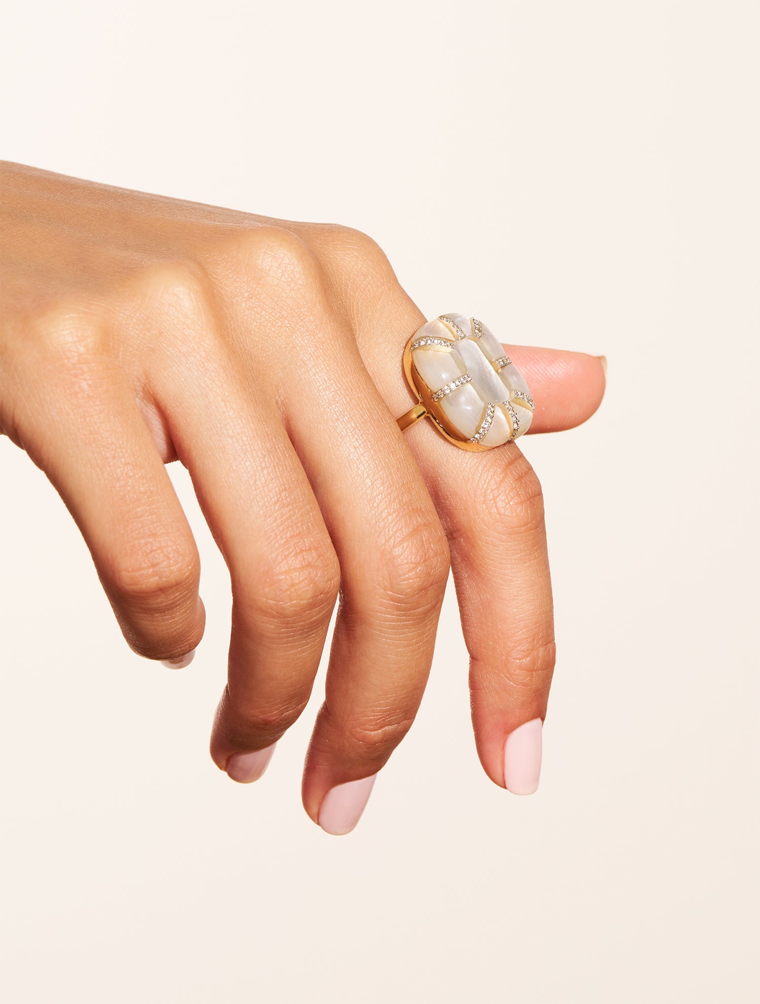 Reem Ring - Mother of Pearl