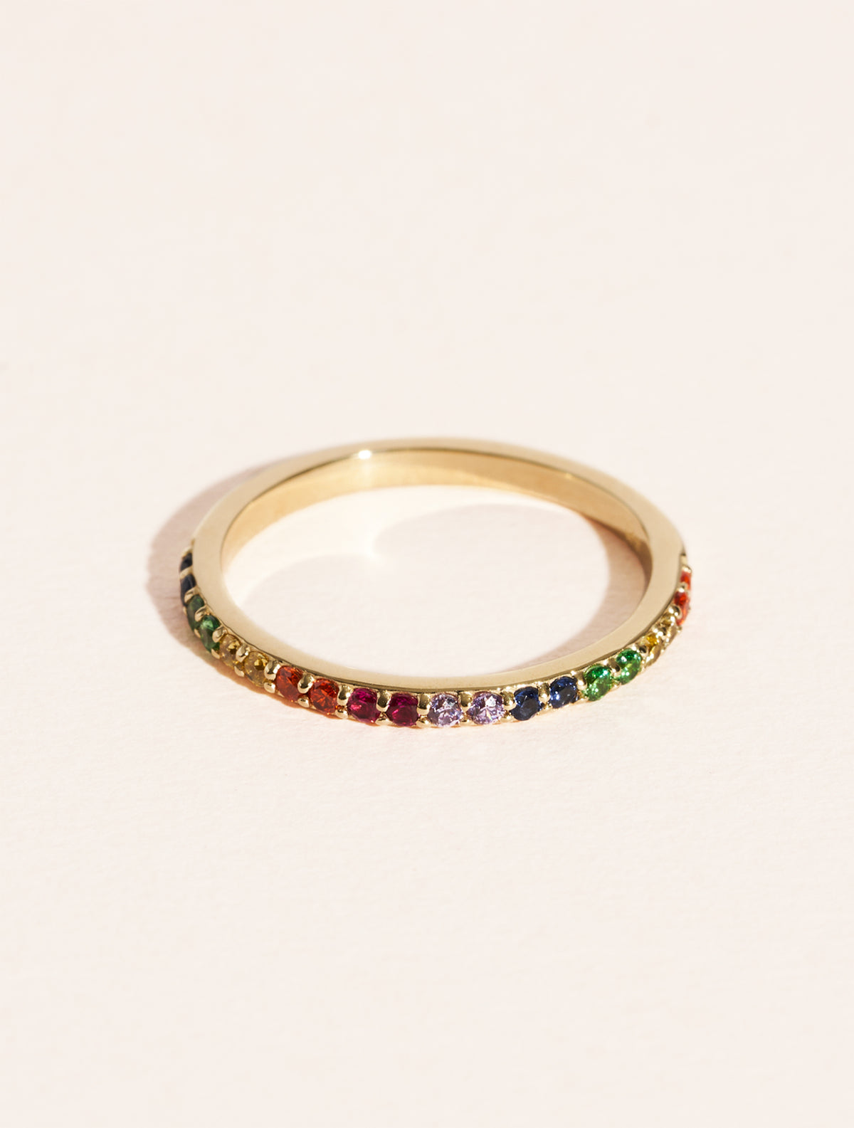 Bague Rheya - Zircons multicolors