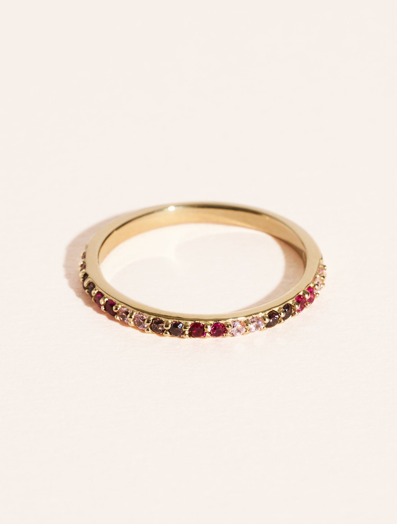 Bague Rheya - Zircons Roses