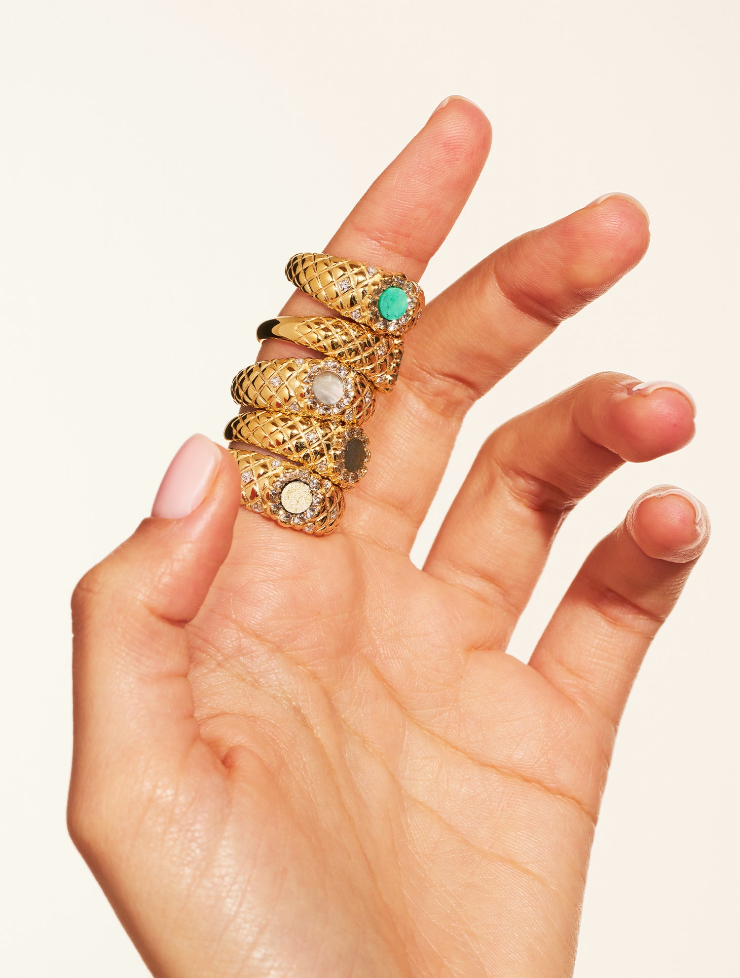 Rive d'or Ring - Turquoise