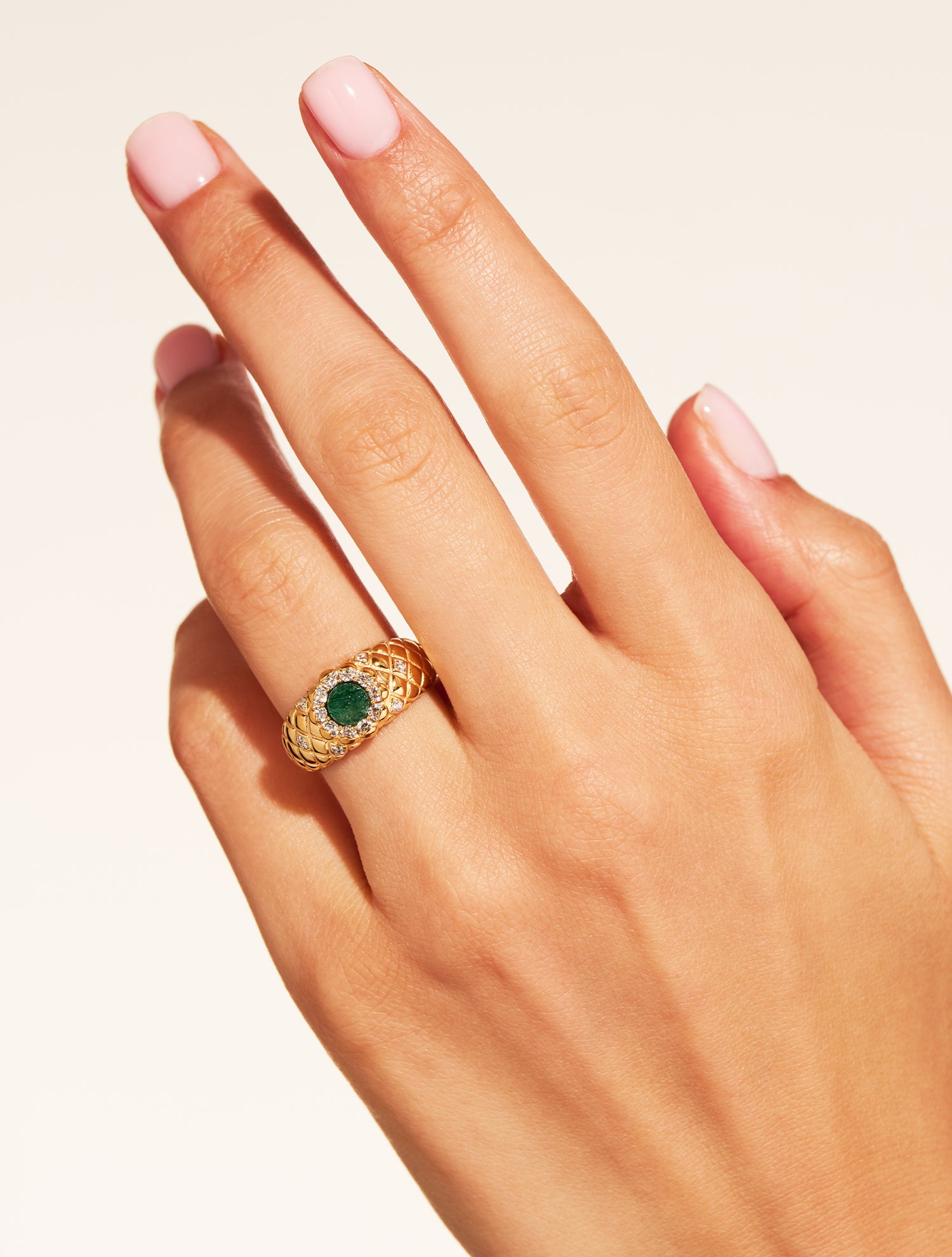 Bague Rive D'or - Aventurine