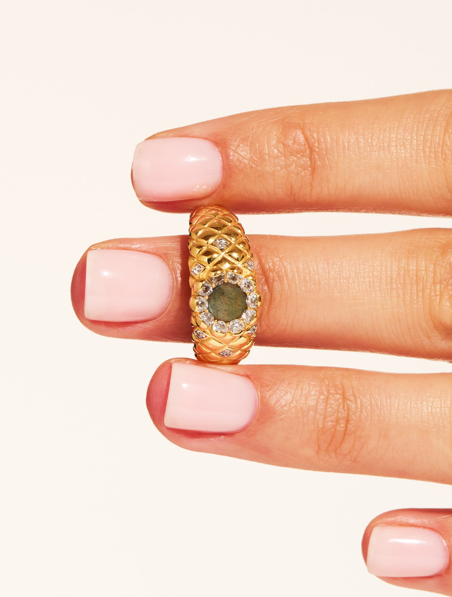 Bague Rive D'or - Labradorite