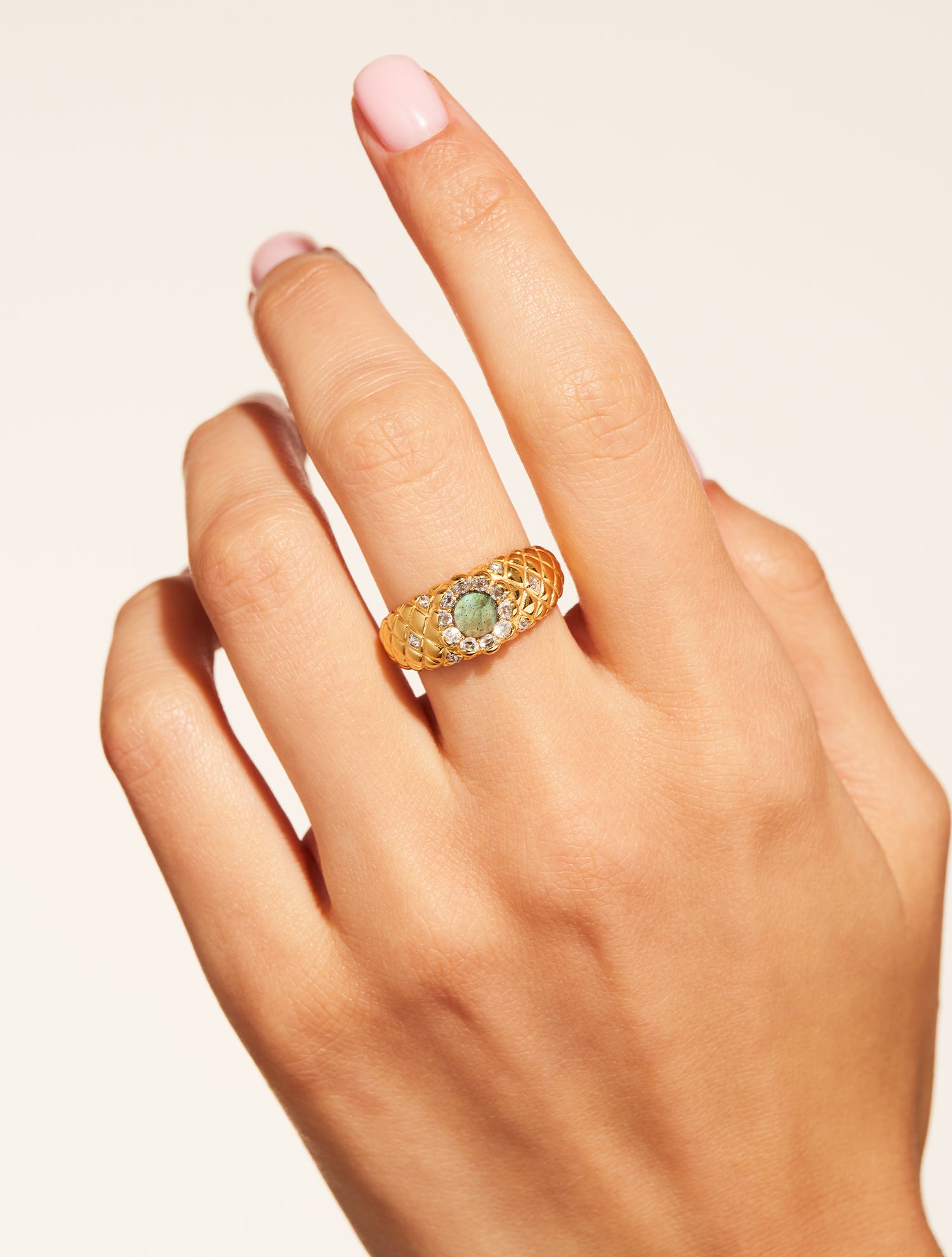 Bague Rive D'or - Labradorite