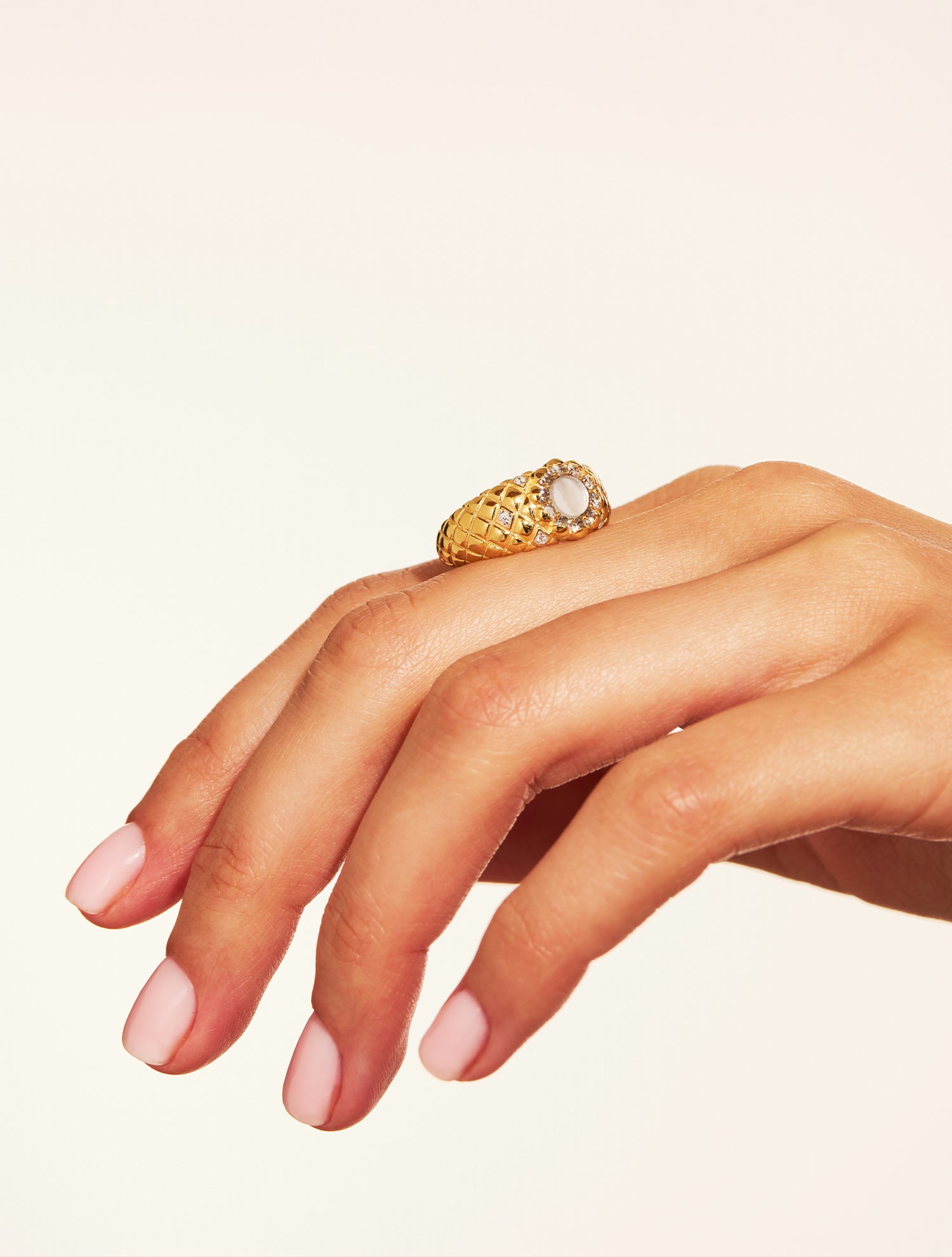 Bague Rive D'or - Nacre