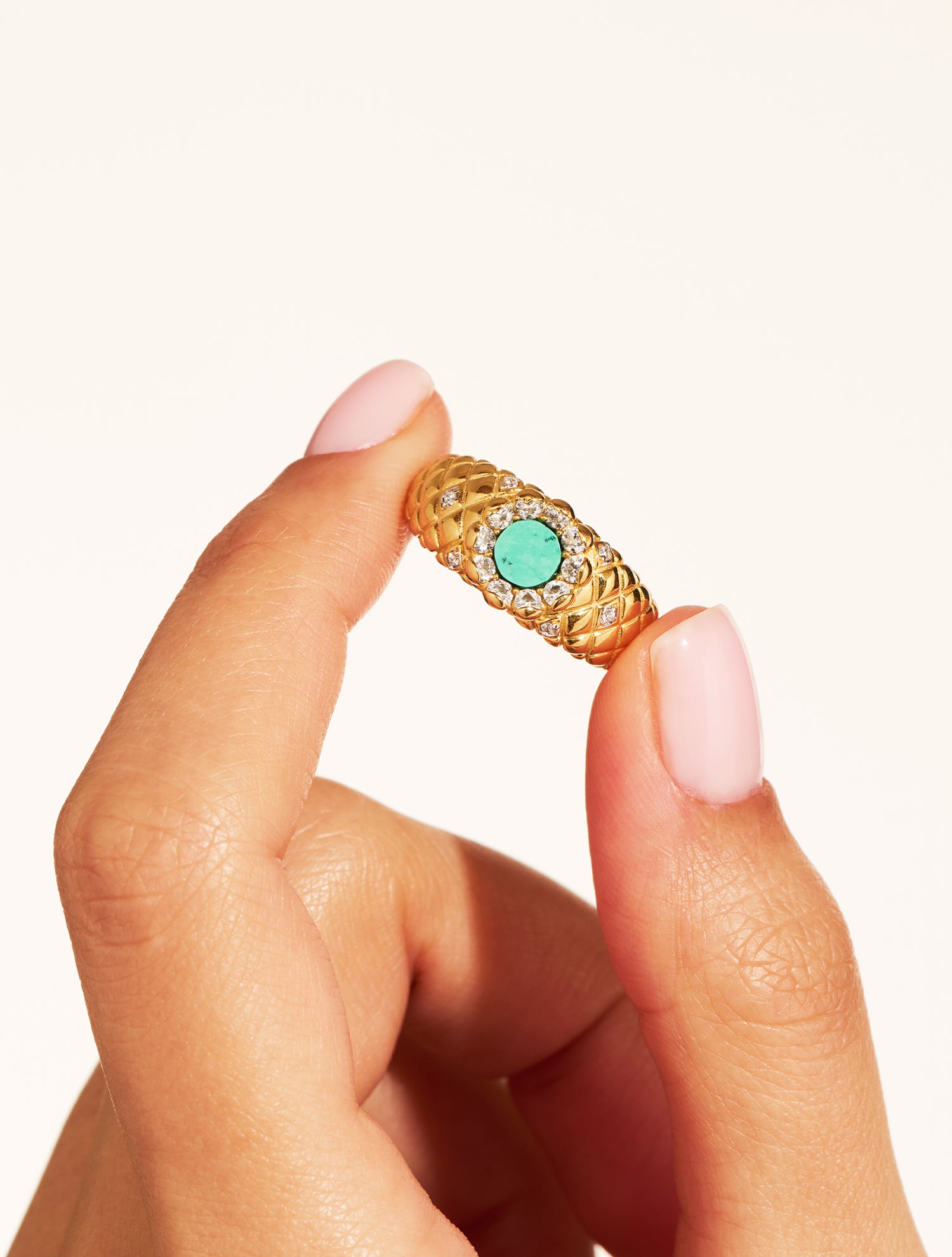 Bague Rive D'or - Turquoise