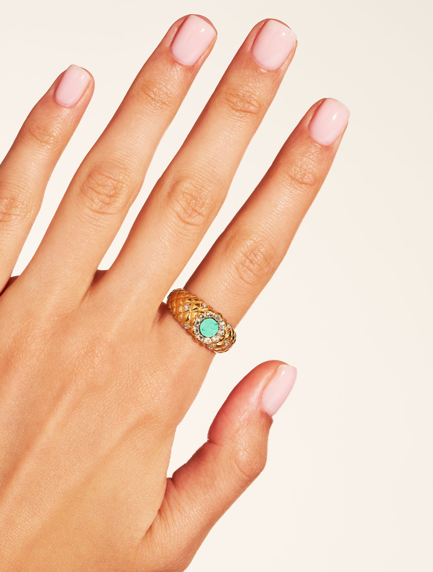 Bague Rive D'or - Turquoise