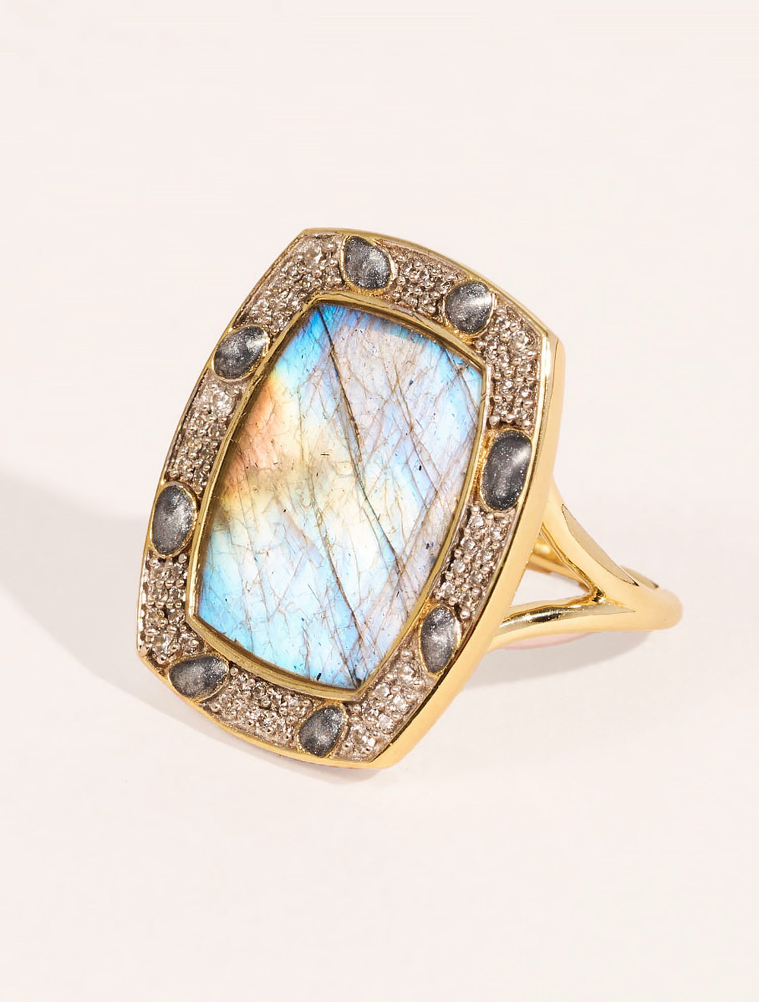 Bague Ranee - Labradorite