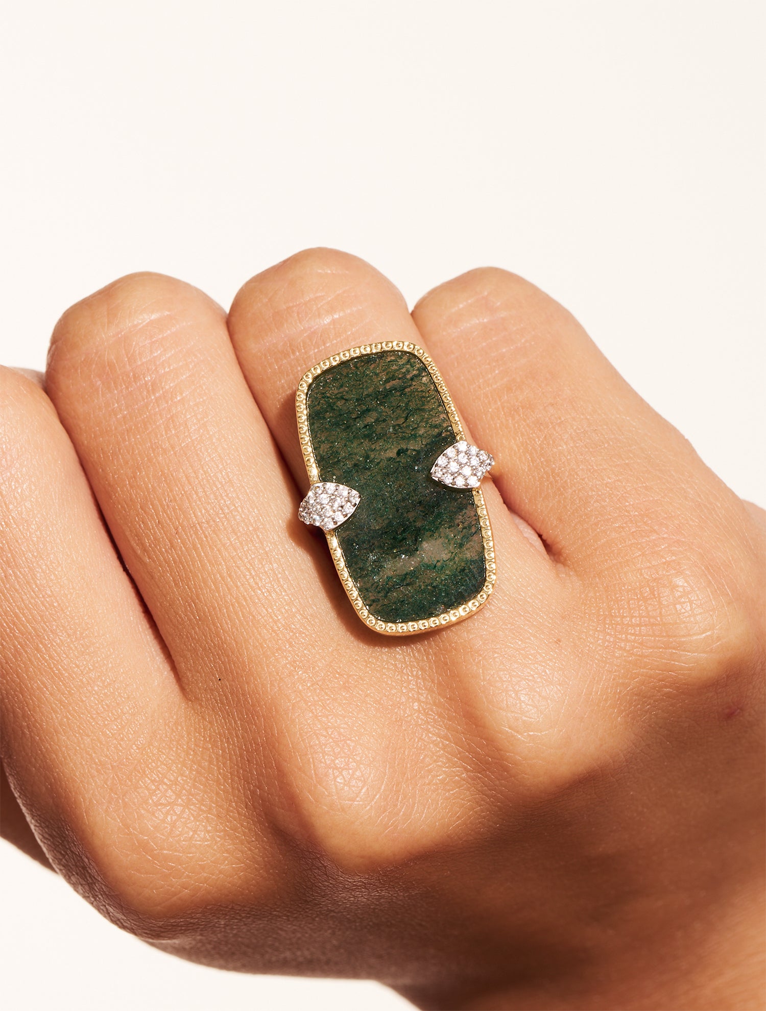 Sangha Ring - Aventurine