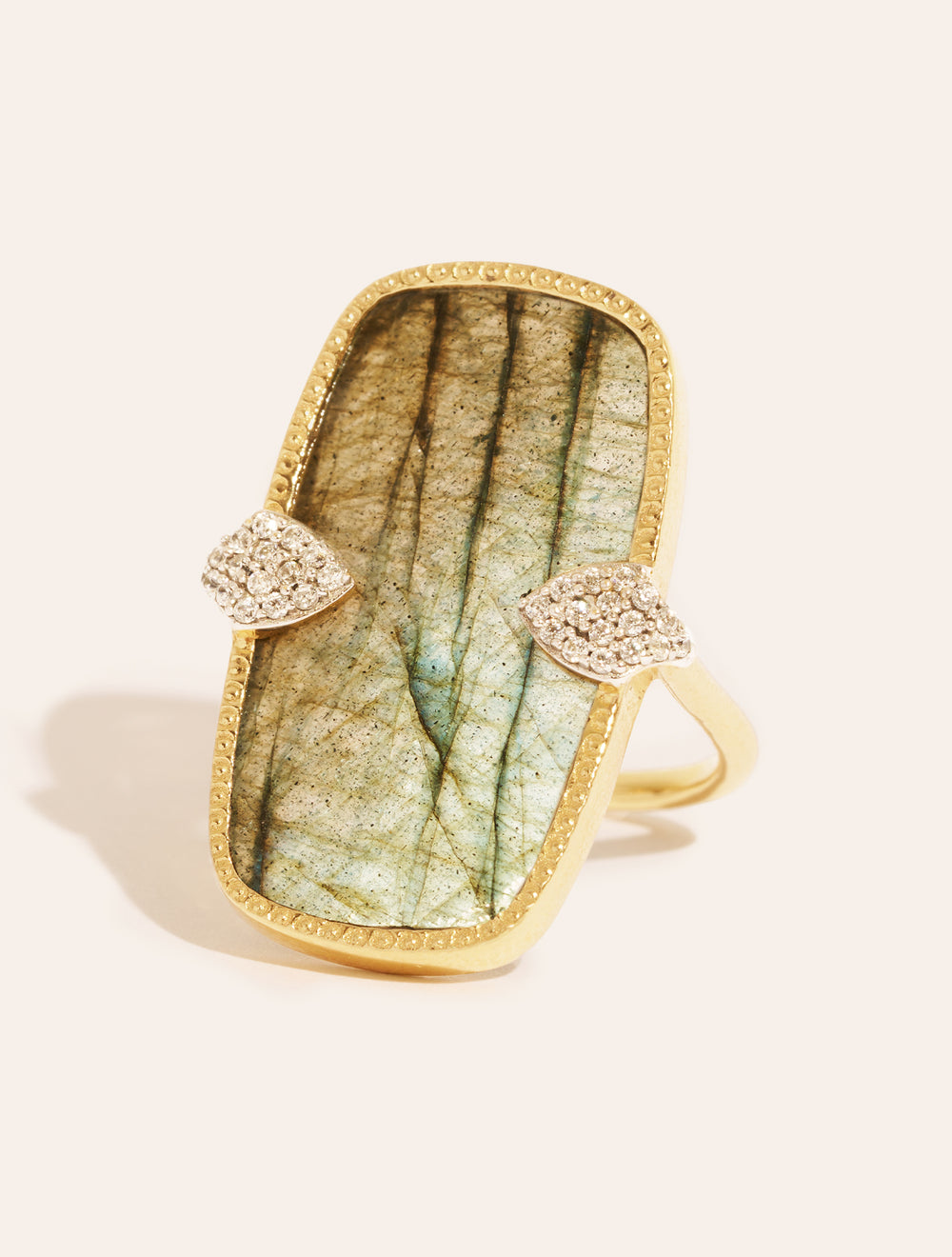 Bague Sangha - Labradorite