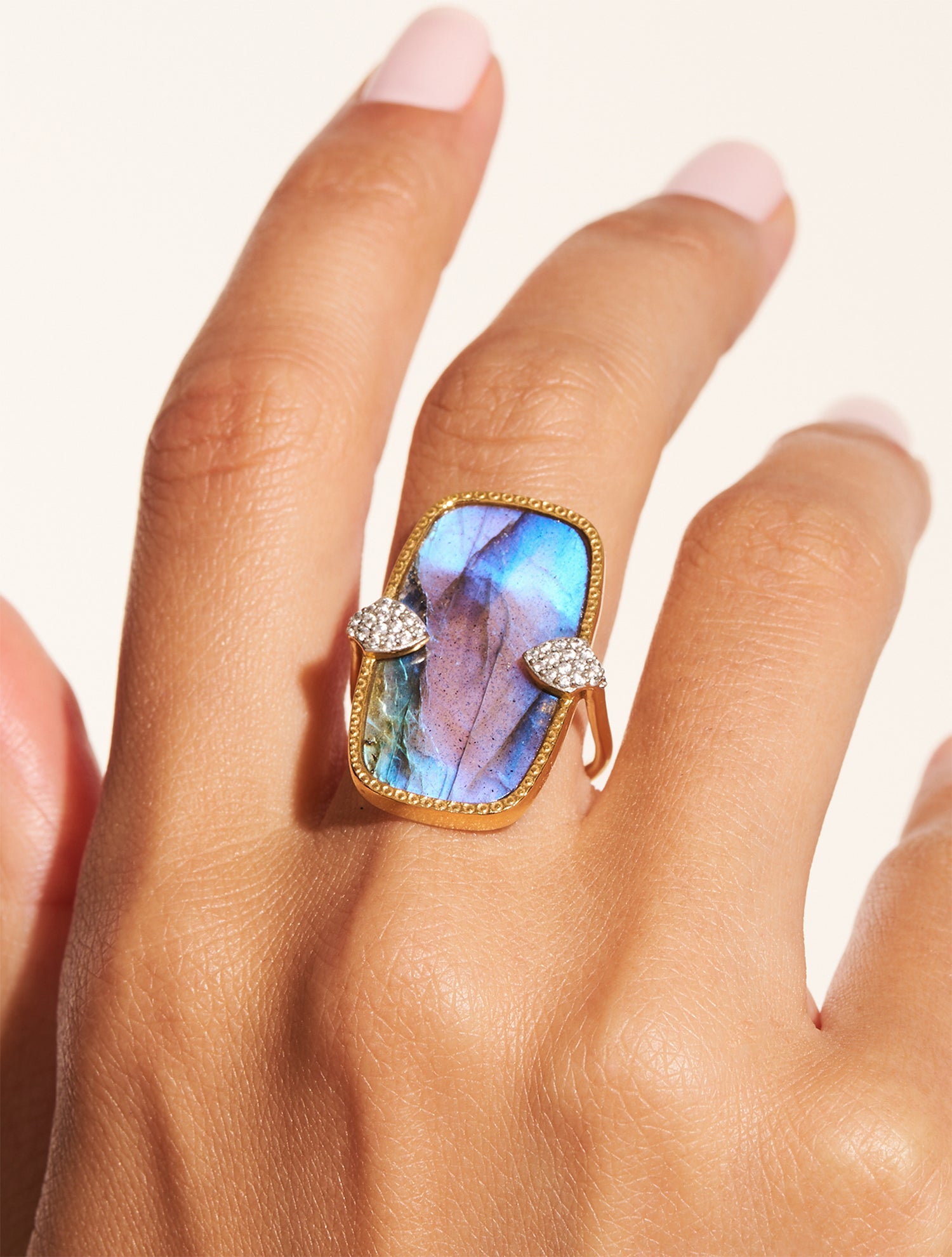 Sangha Ring - Labradorite