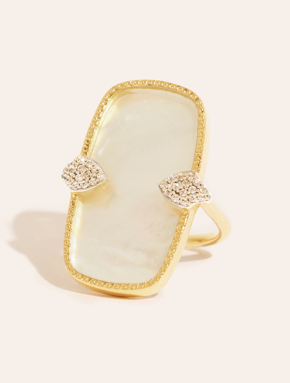 Bague Sangha - Nacre