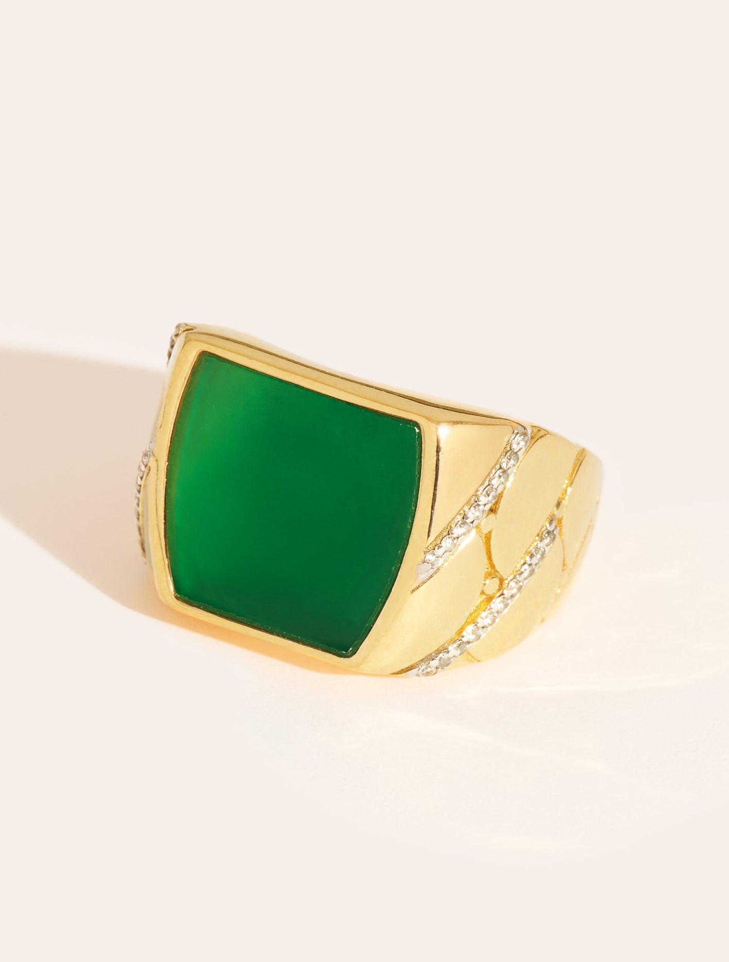 Bague Seema - Onyx Vert