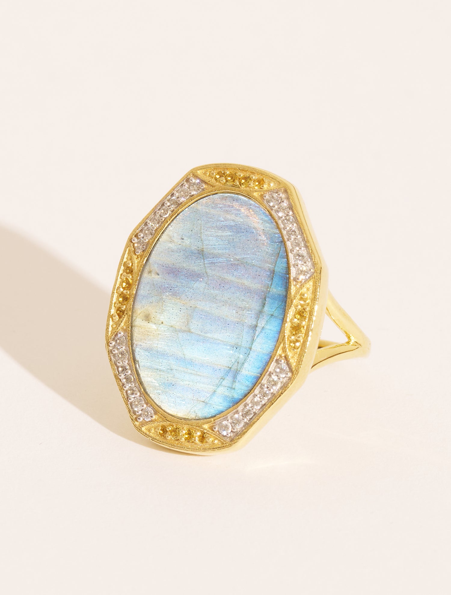 Bague Sinaï - Labradorite