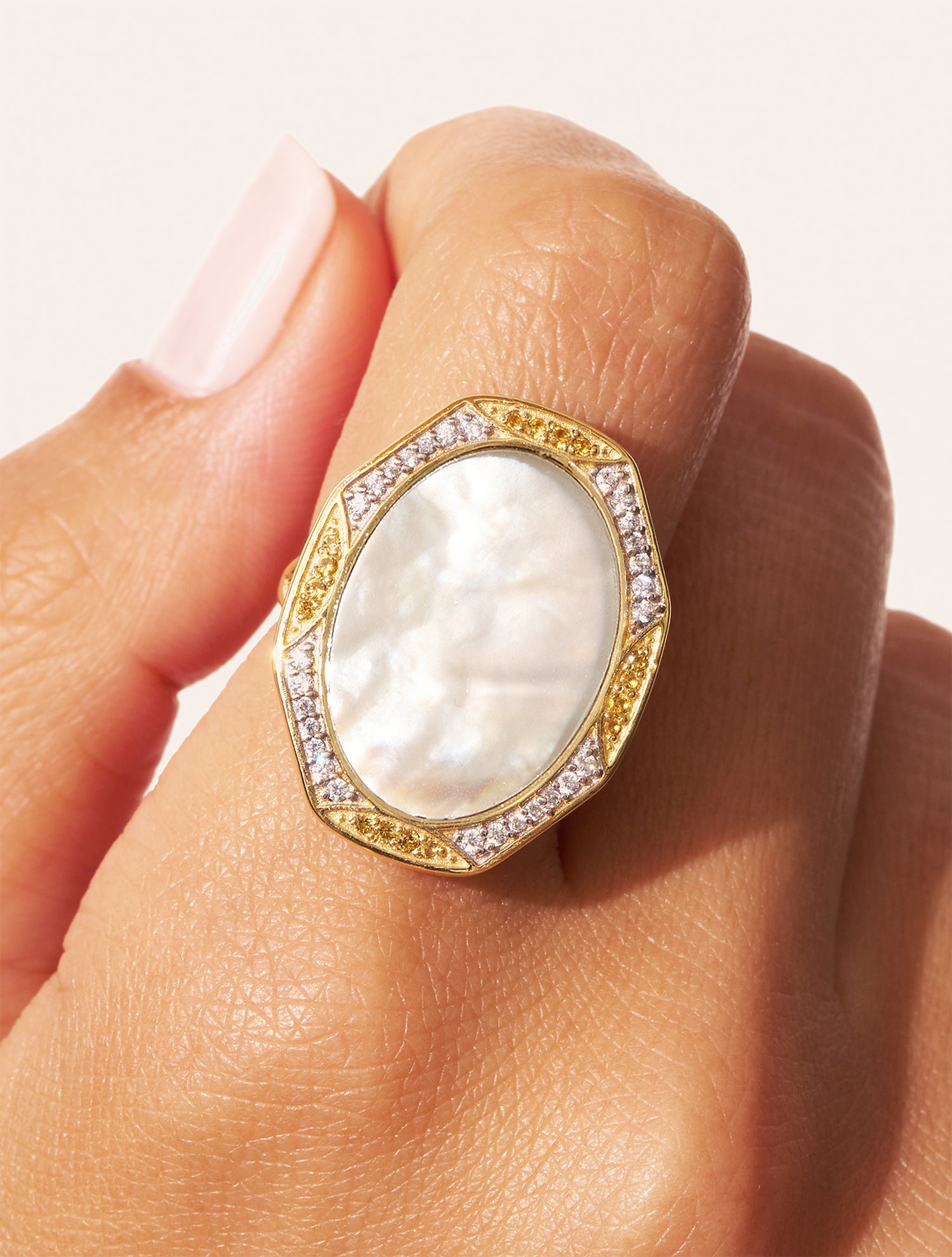 Sinai Ring - Mother of Pearl