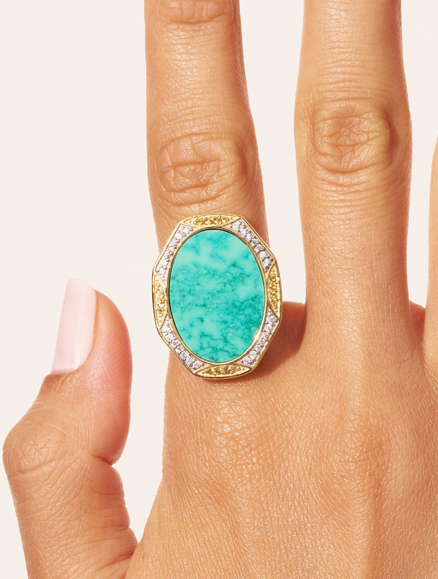 Bague Sinaï - Turquoise