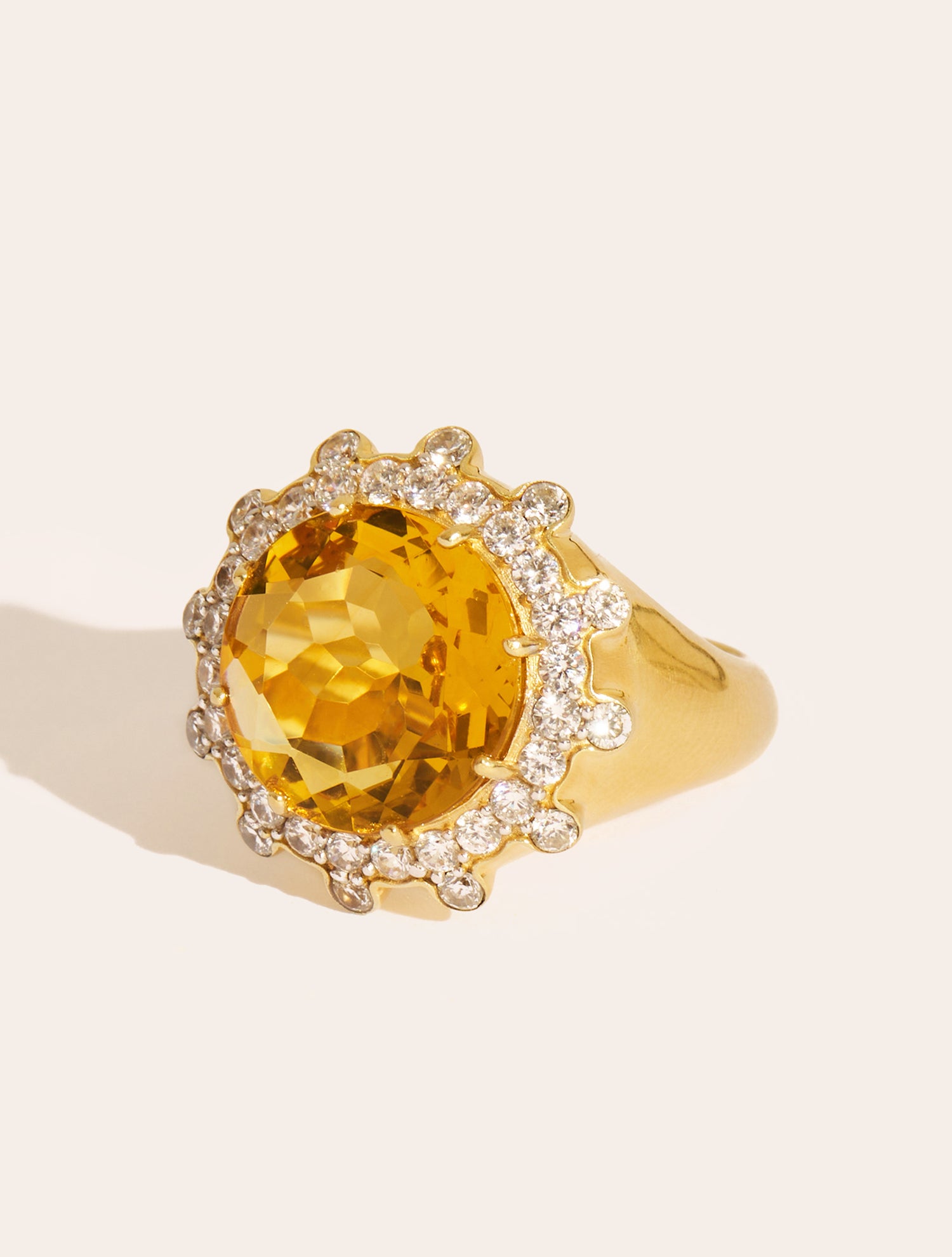 Soleil Sauvage Ring - Yellow