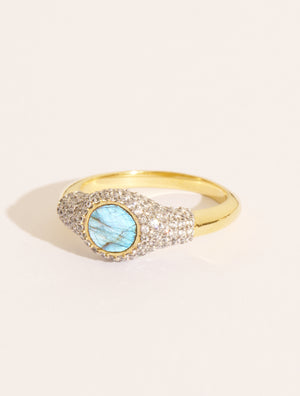 Bague Sunny - Labradorite