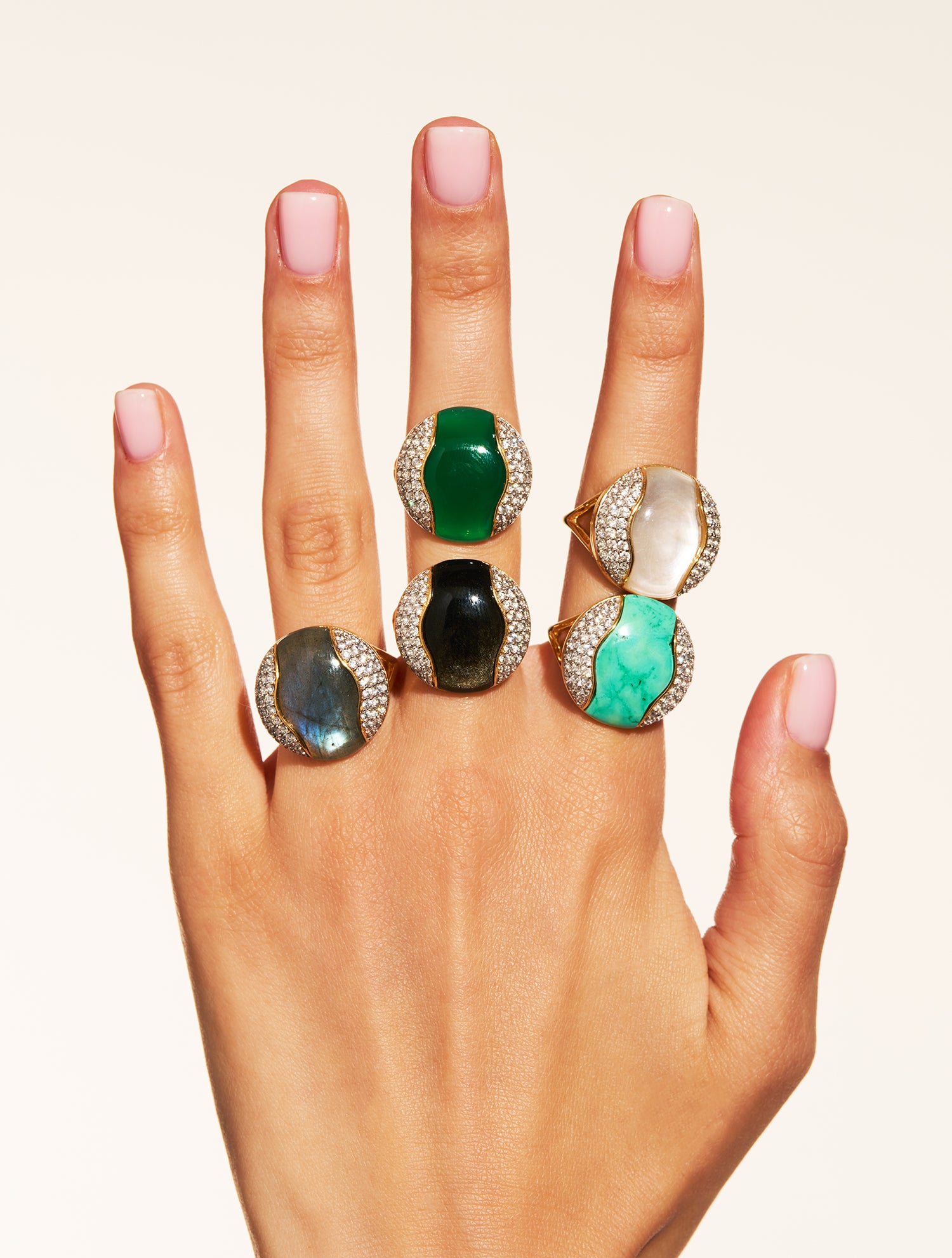 Bague Vertige - Labradorite