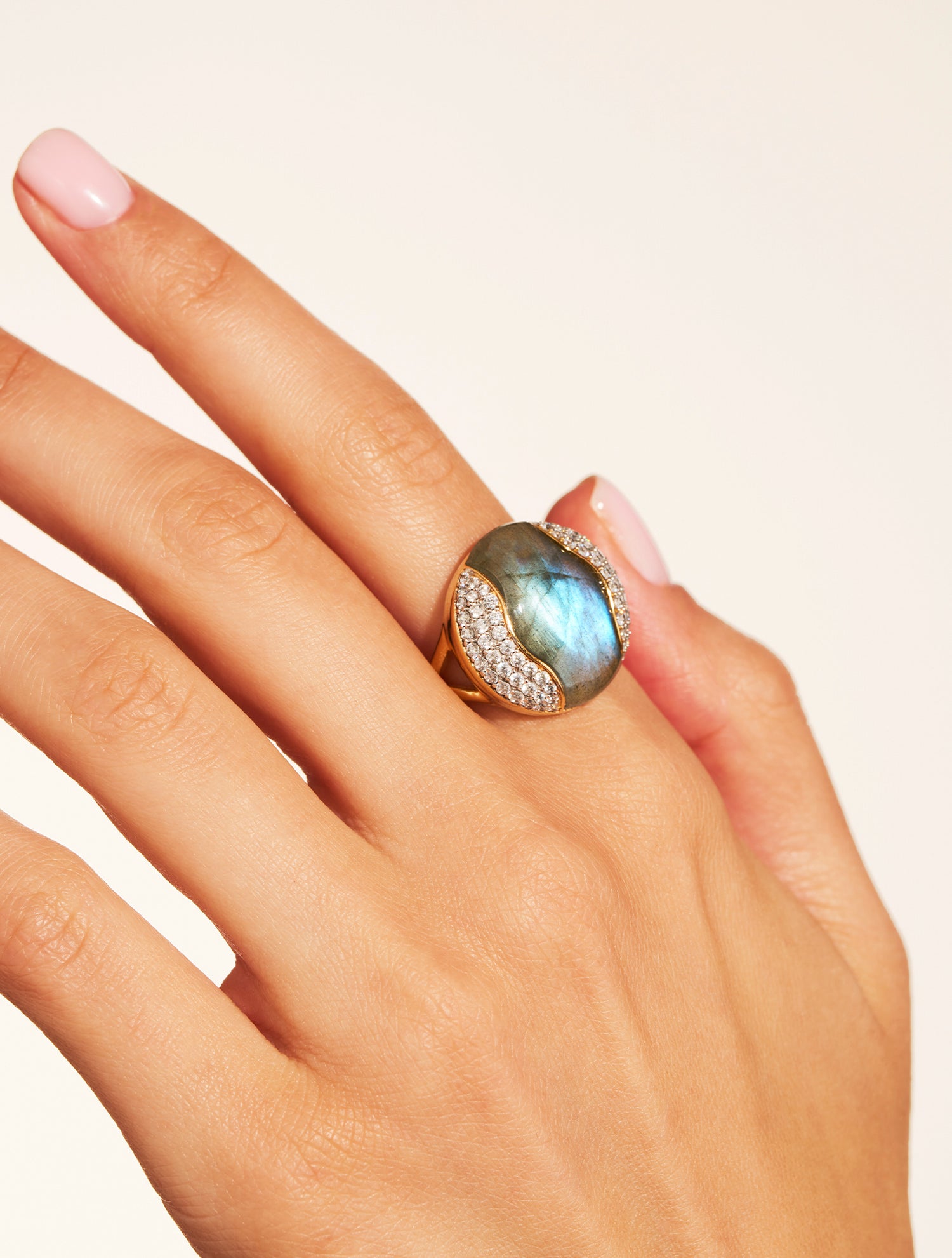Bague Vertige - Labradorite