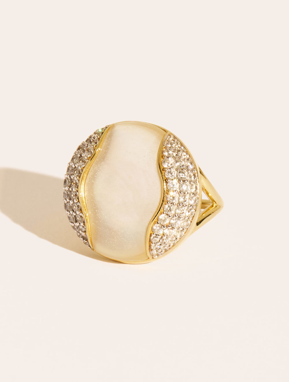 Bague Vertige - Nacre