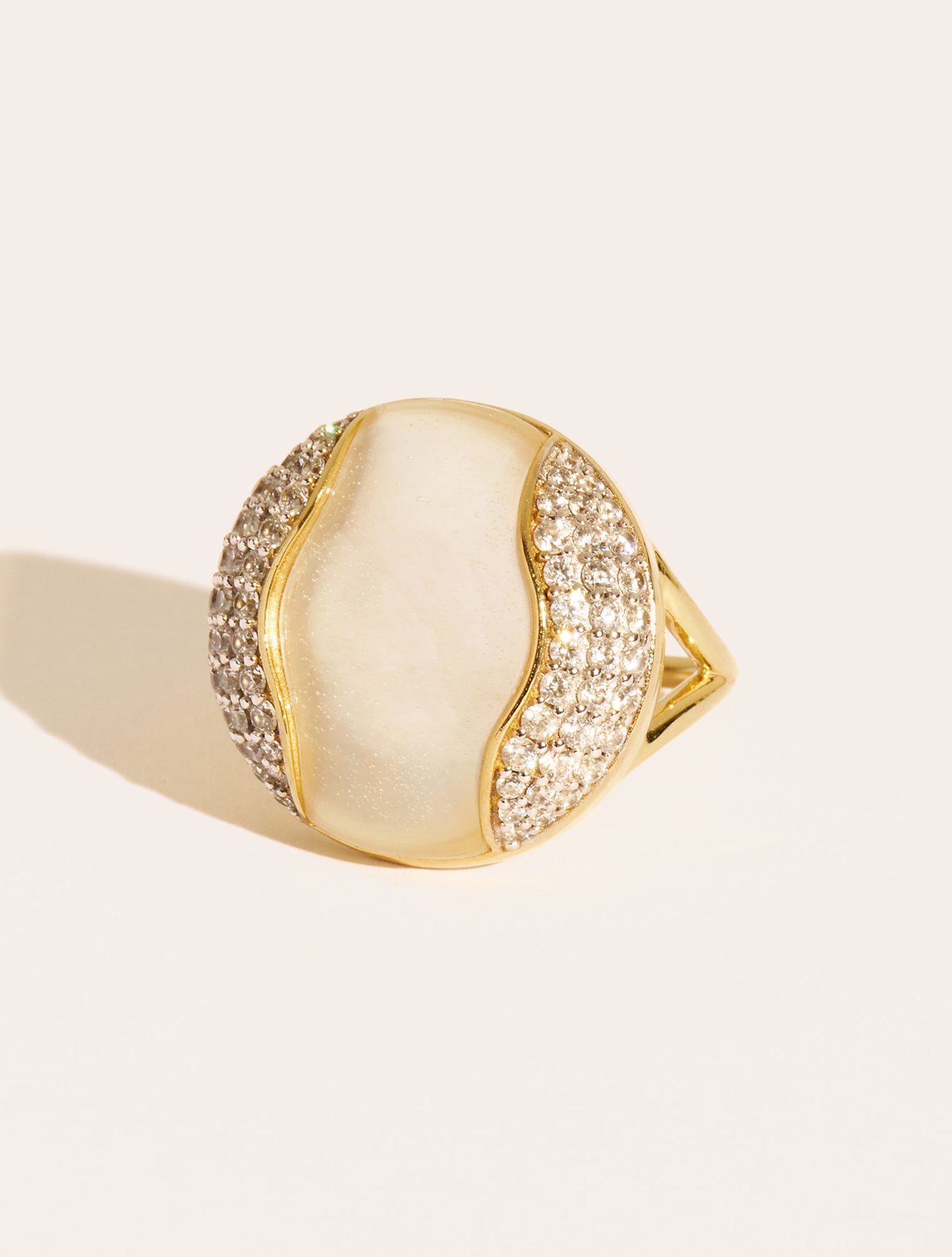 Bague Vertige - Nacre