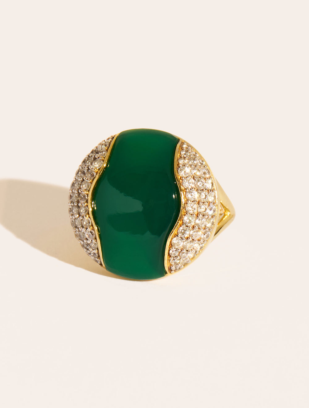 Bague Vertige - Onyx vert