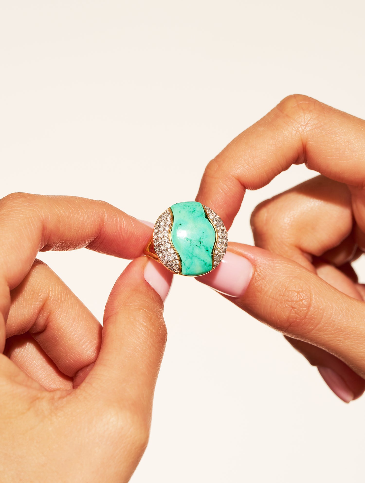 Bague Vertige - Turquoise