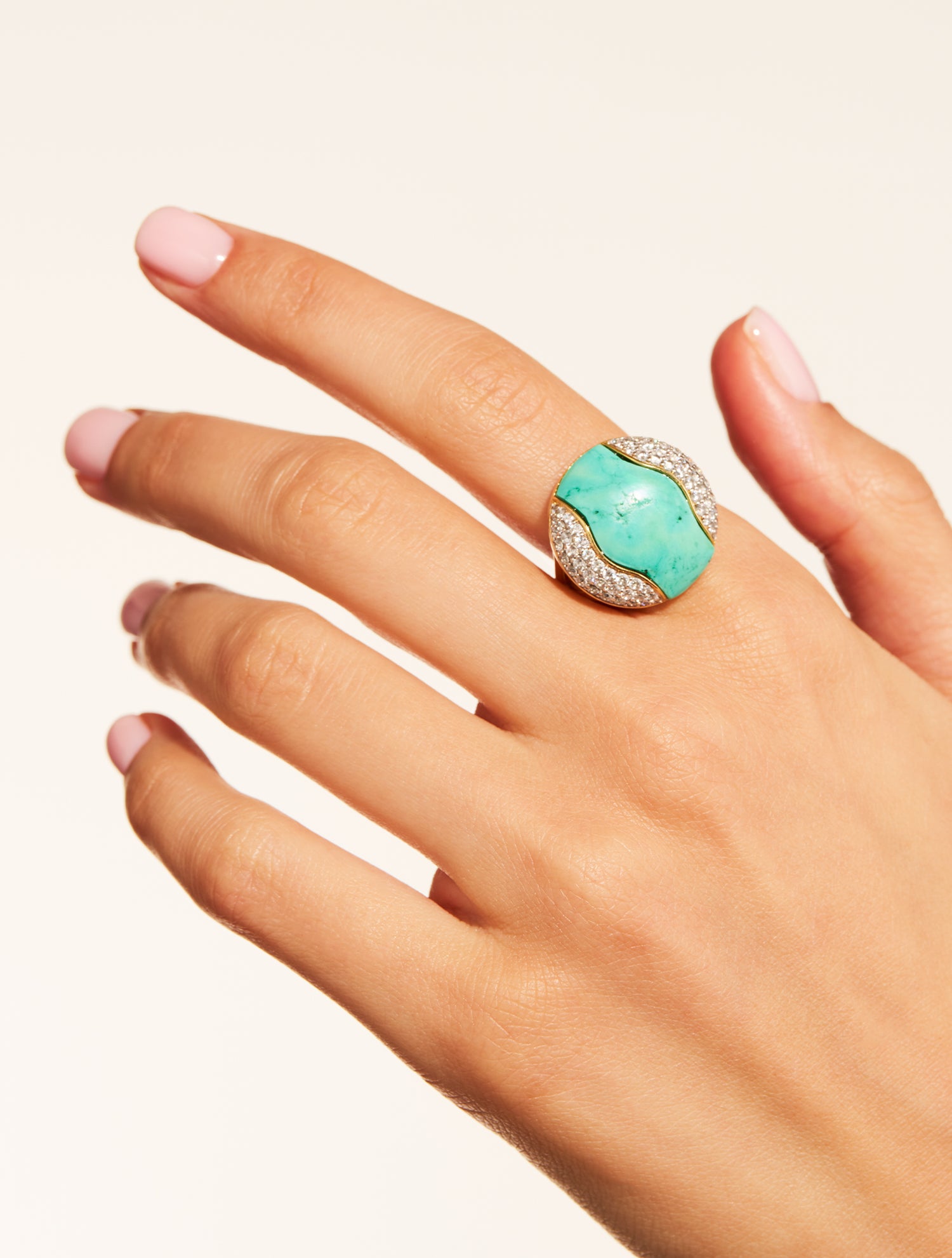 Bague Vertige - Turquoise