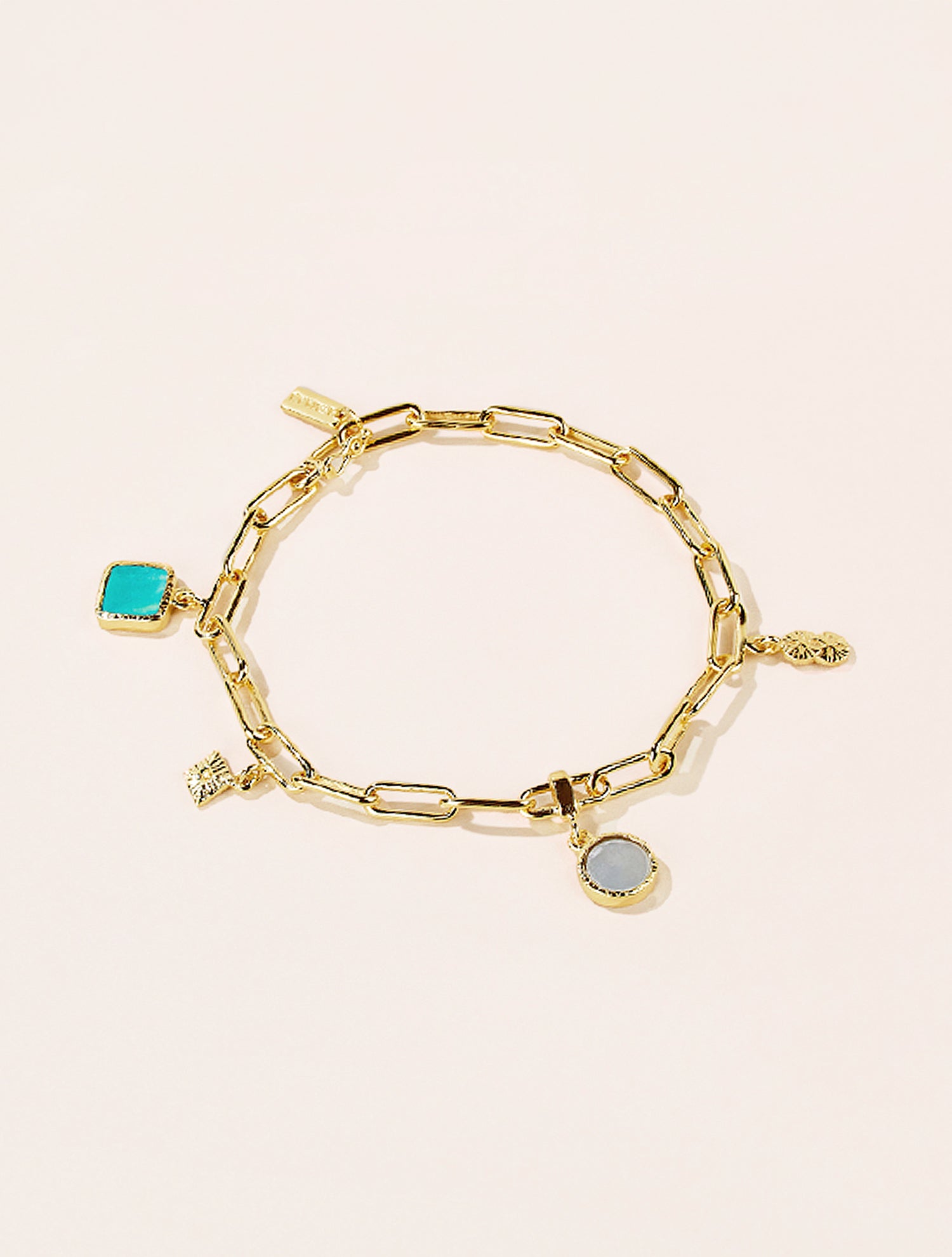 Bracelet Arya - Turquoise et Nacre
