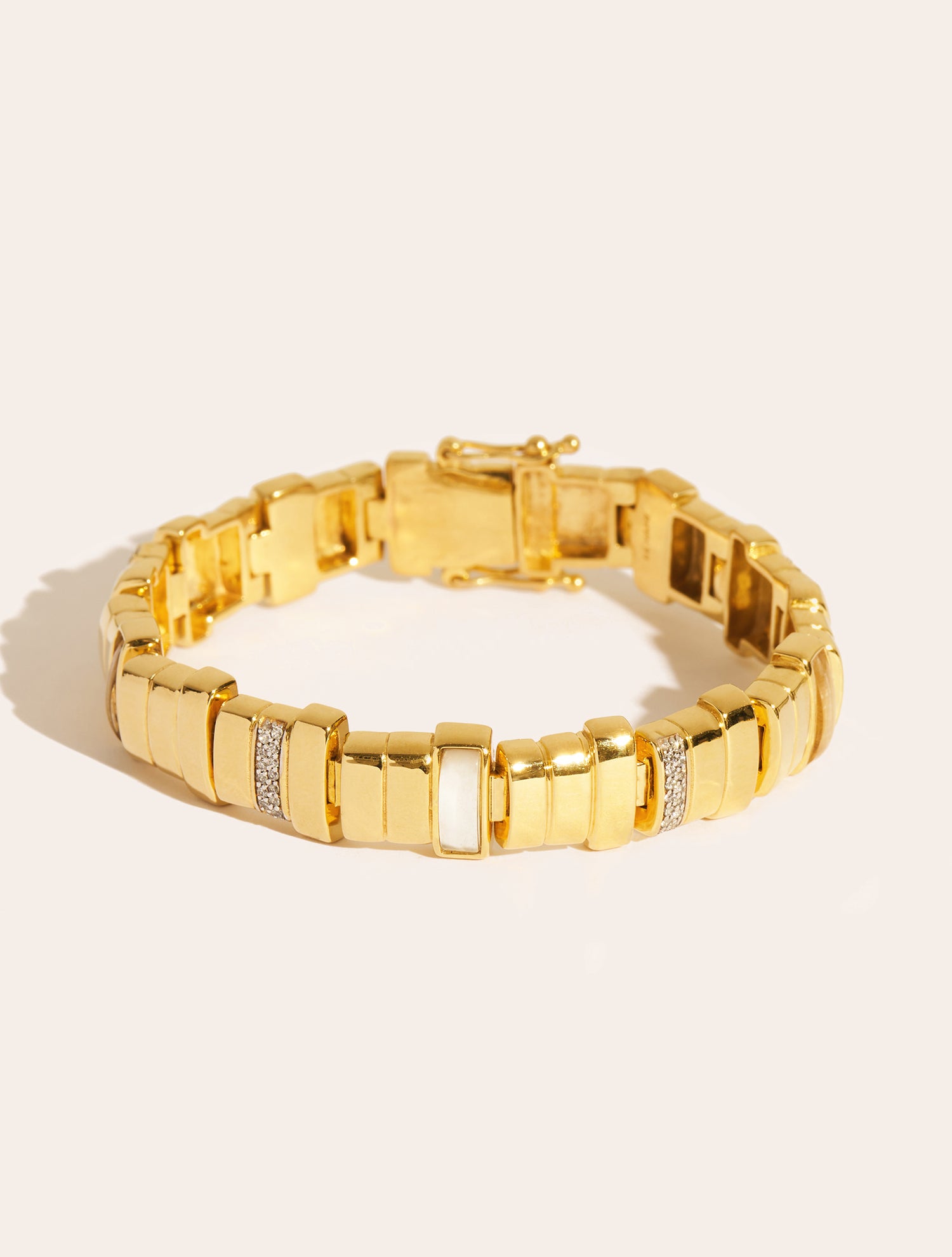 Bracelet Empreinte - Nacre