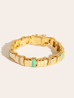 Bracelet Empreinte - Turquoise