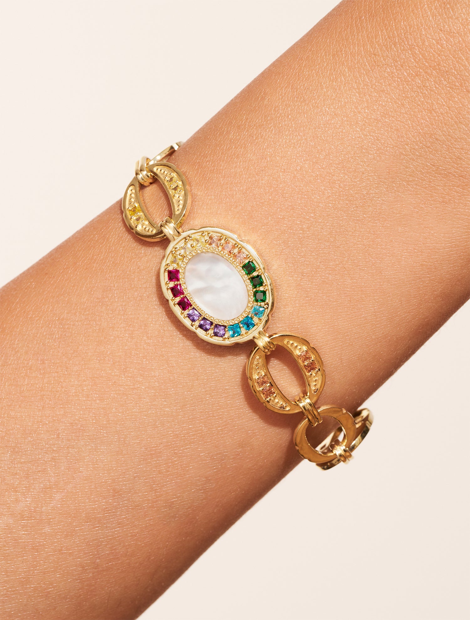 Bracelet Héra - Nacre