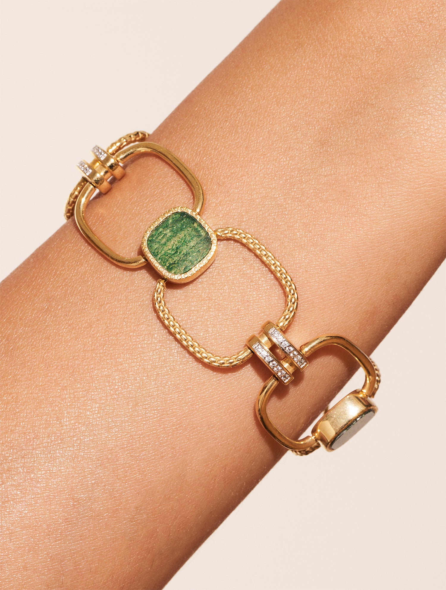 Bracelet Kaïa - Aventurine