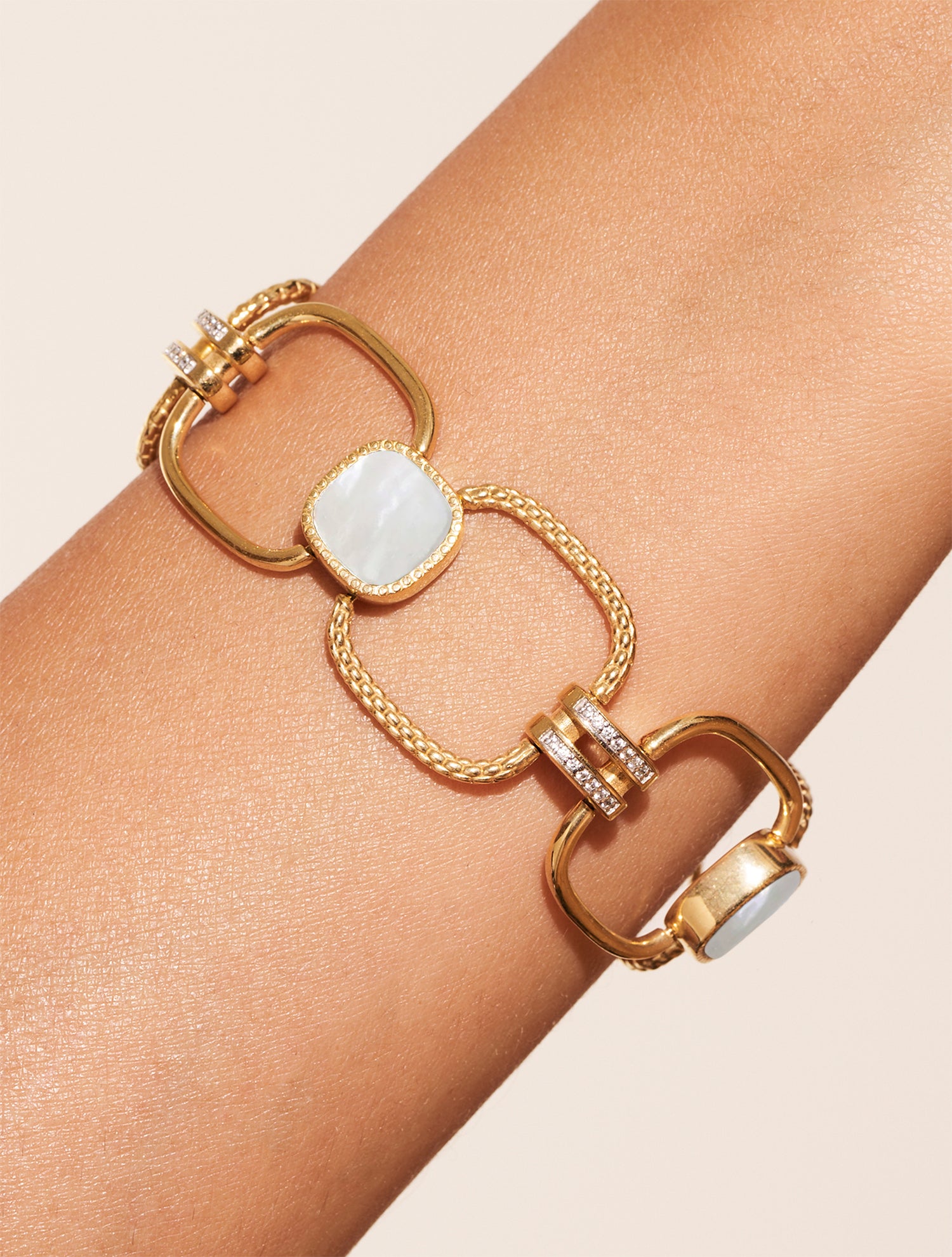 Bracelet Kaïa - Nacre