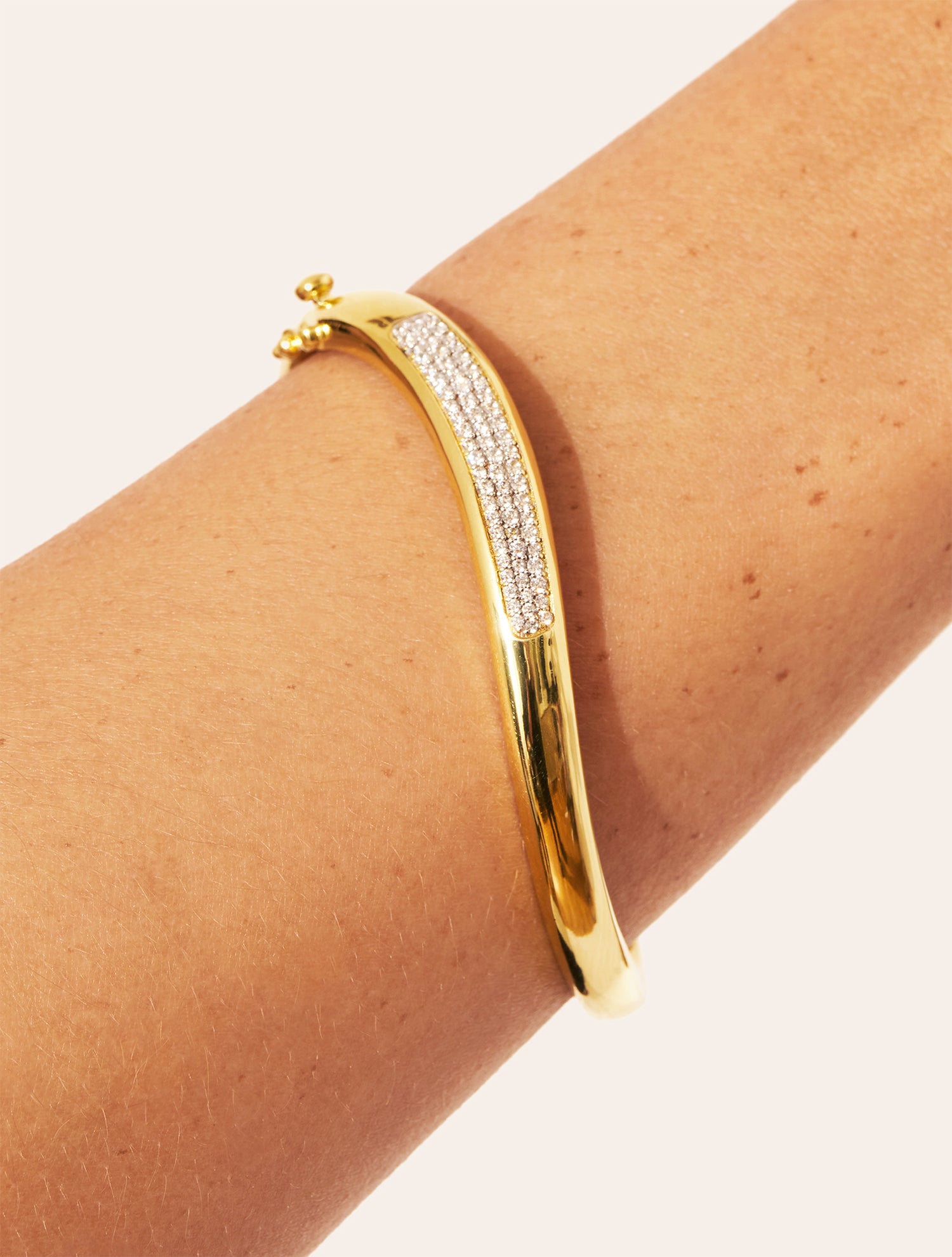 Jonc Origine pavée de zircons