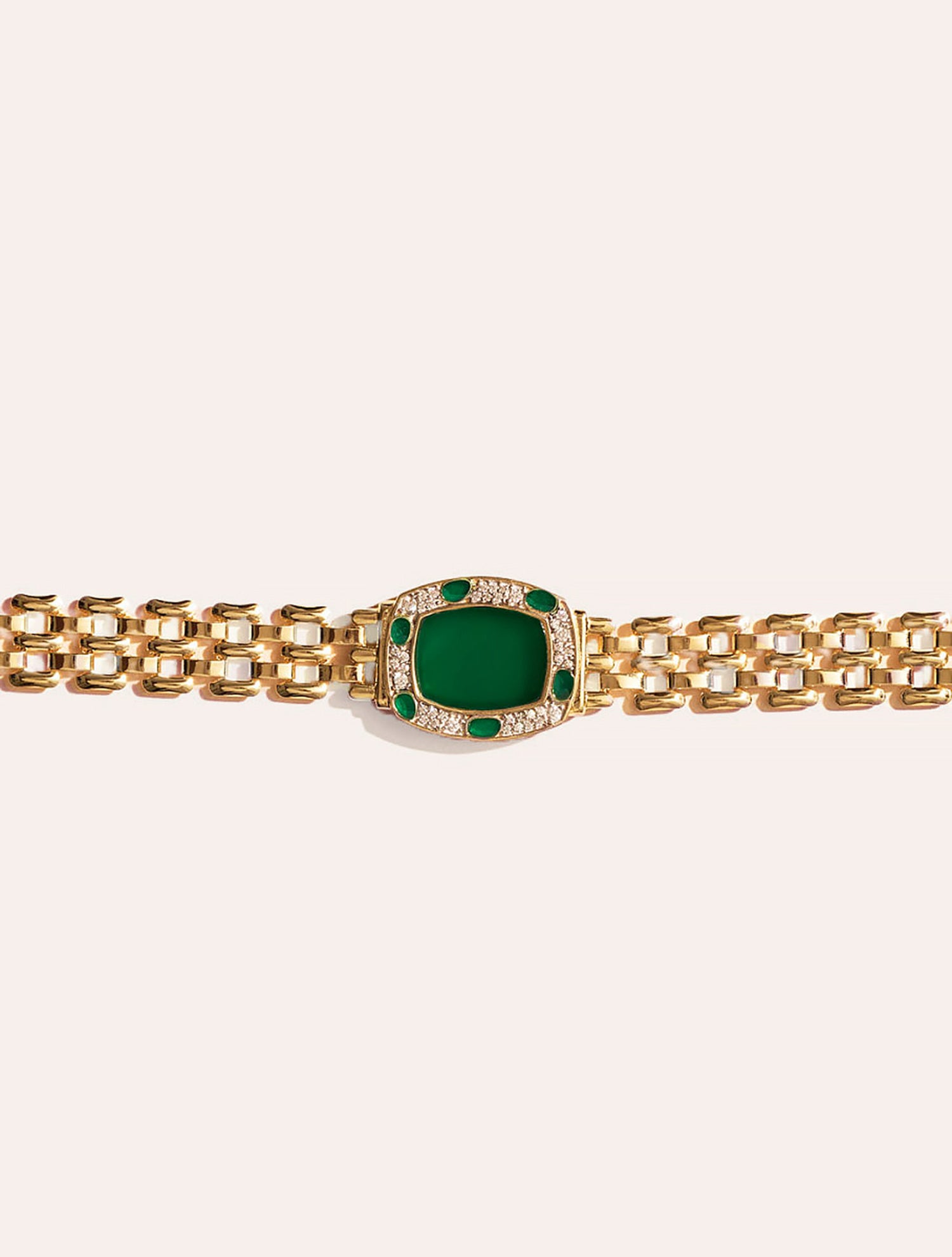 Bracelet Ranee - Onyx Vert