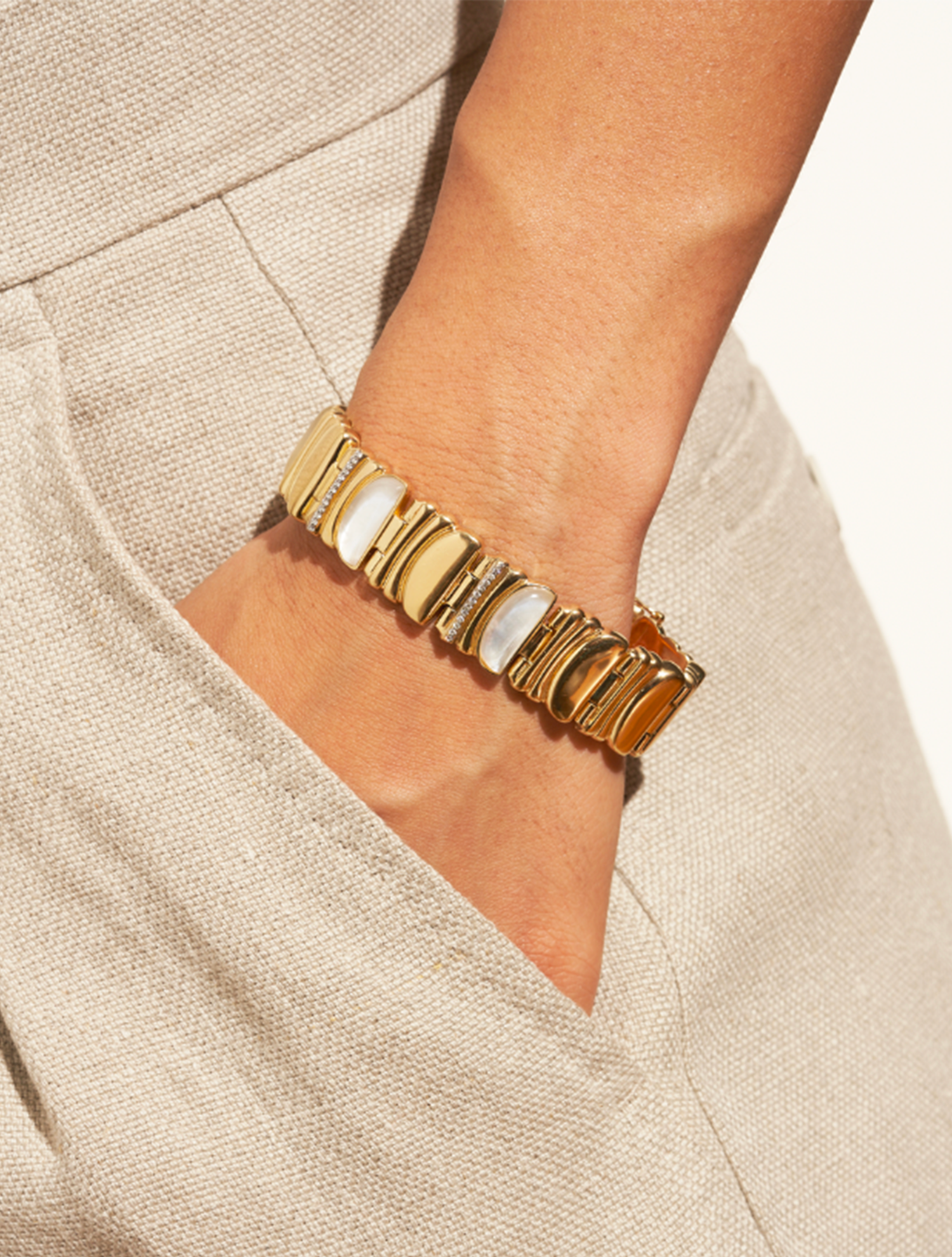 Bracelet Seema - Nacre