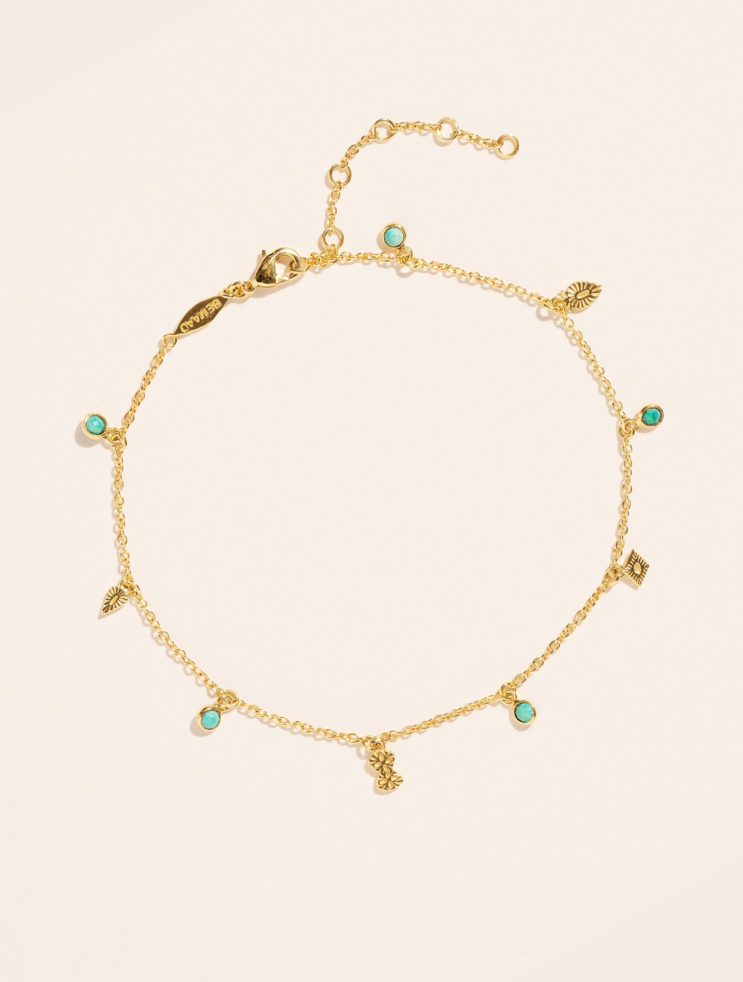 Nati Ankle Bracelet - Turquoise