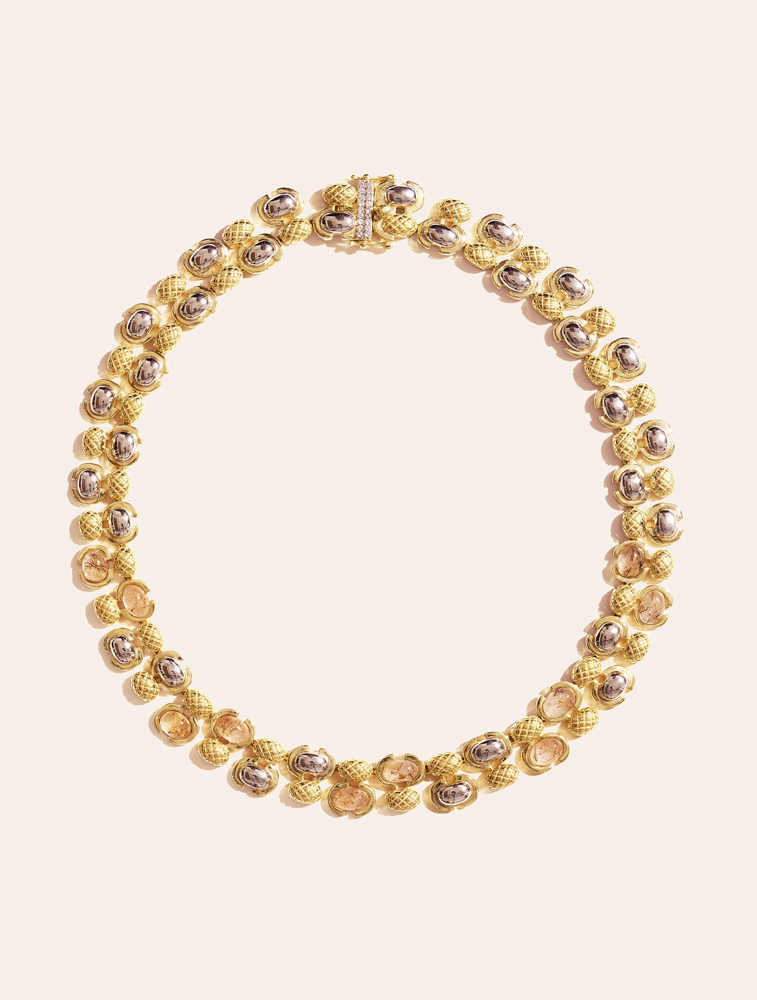 Amara Necklace - Golden Rutile Quartz