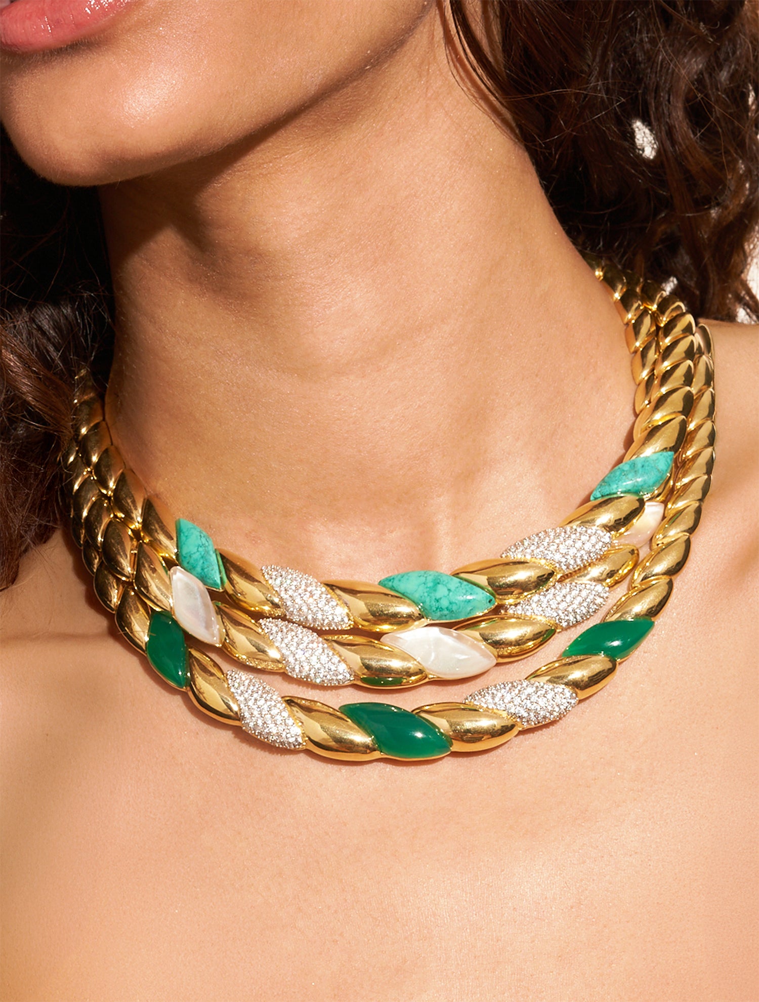 Amenza Necklace - Turquoise