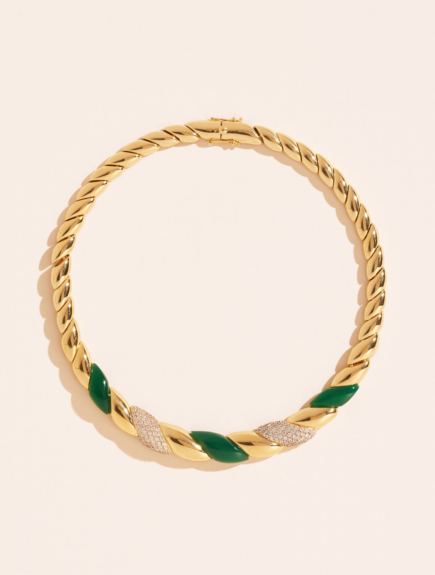 Collier Amenza - Onyx Vert