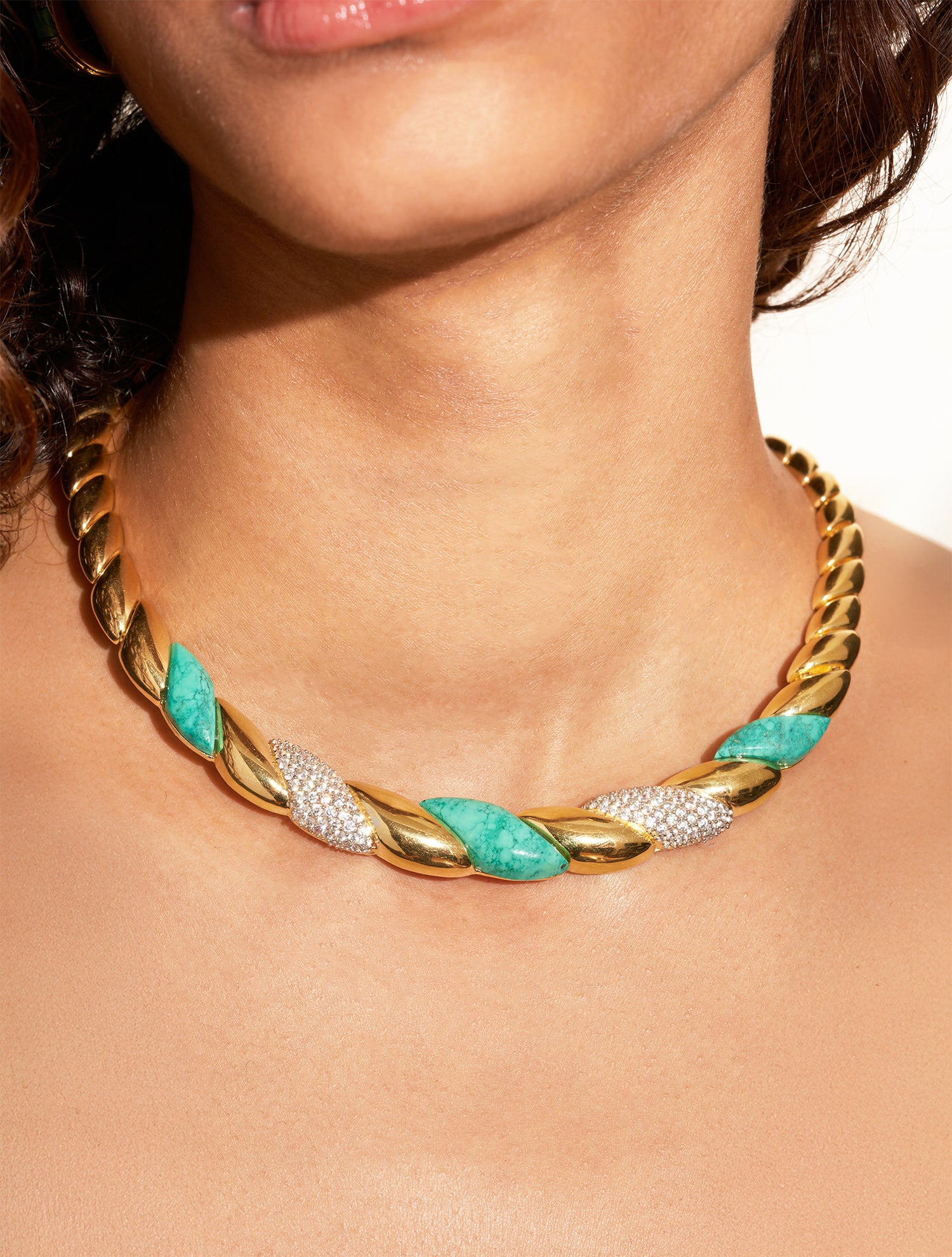 Amenza Necklace - Turquoise