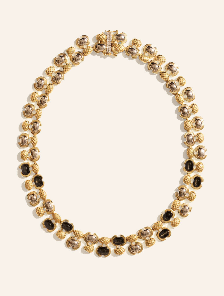 Amara Necklace - Golden Obsidian