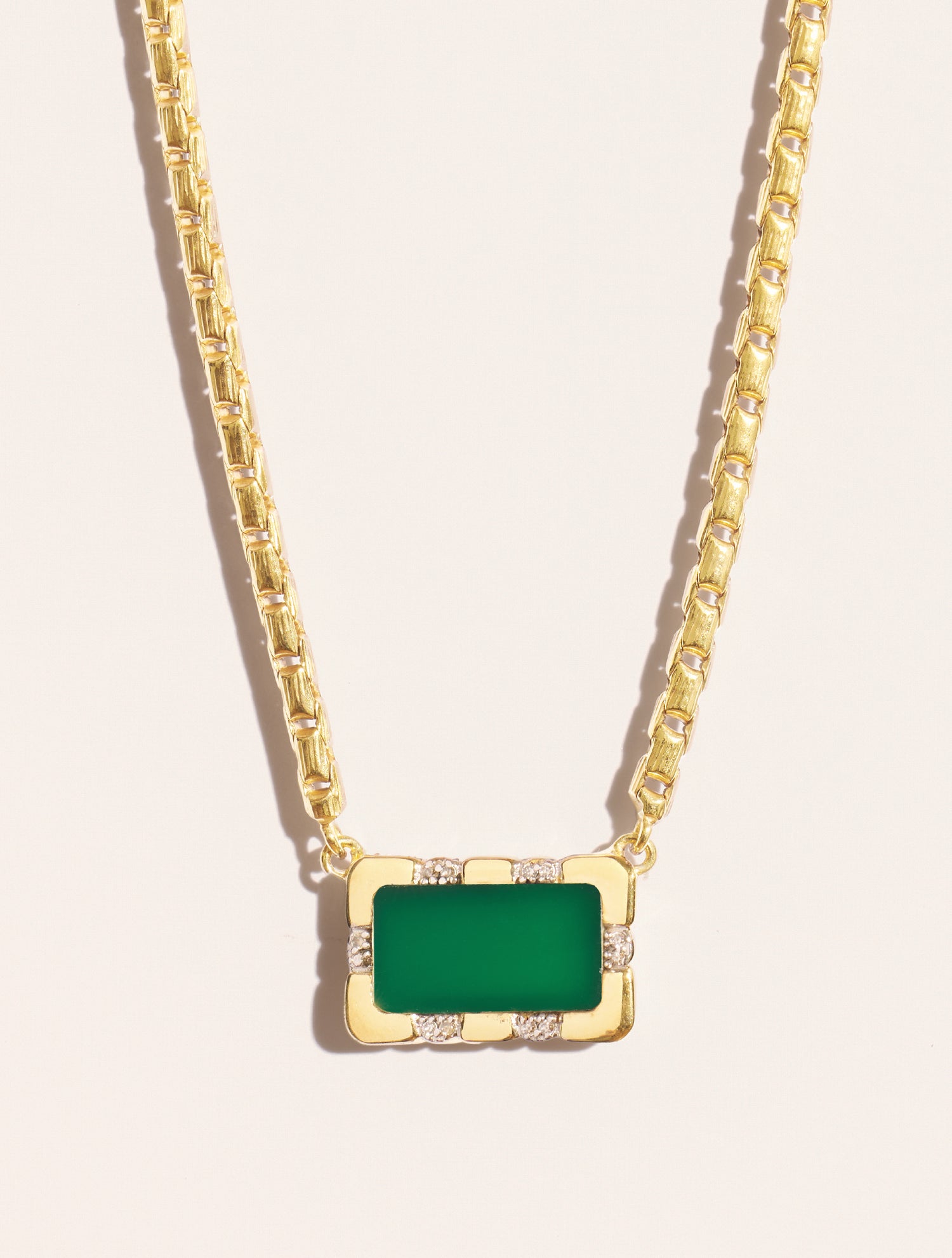 Collier Bianca - Onyx Vert