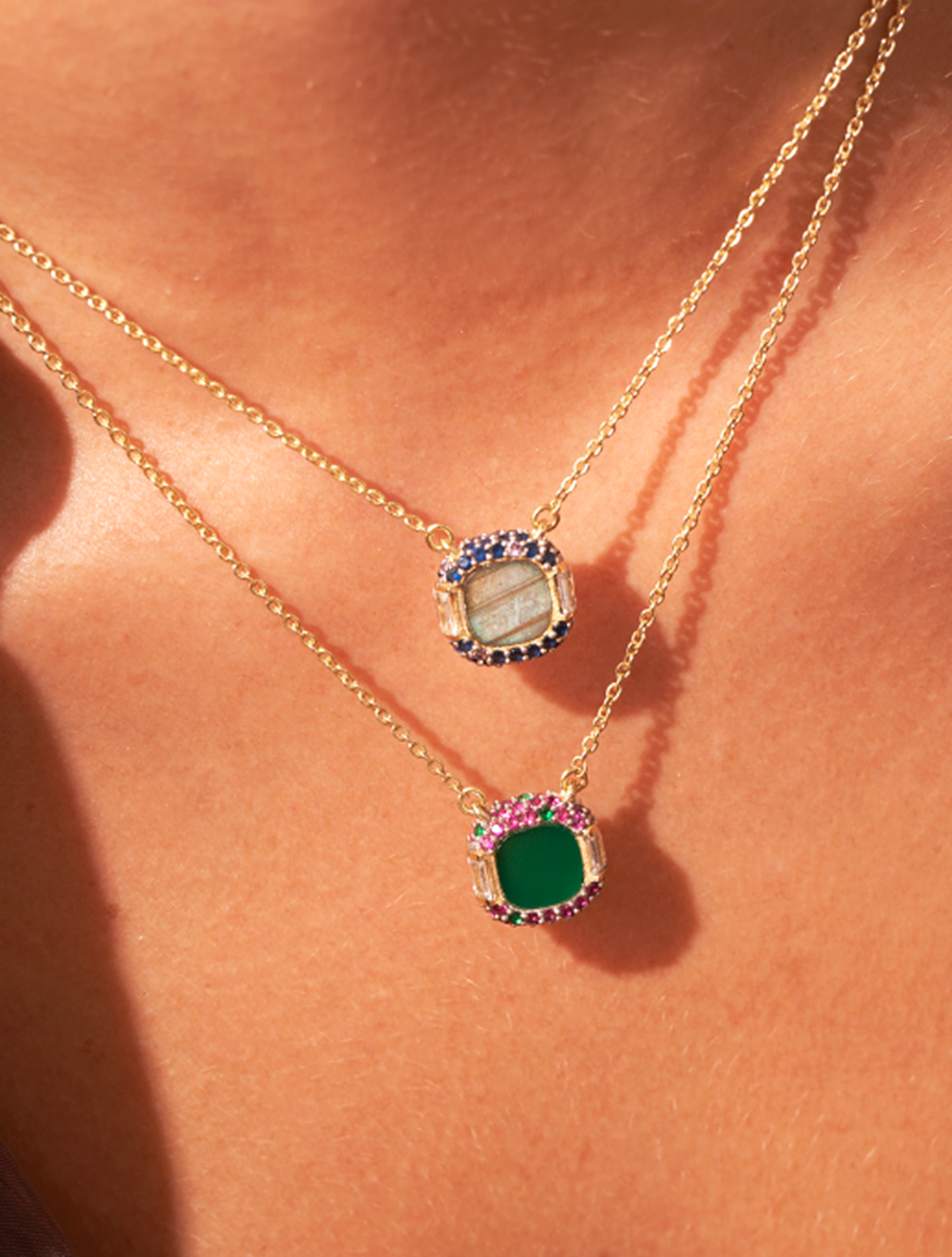 Idylle Necklace - Labradorite