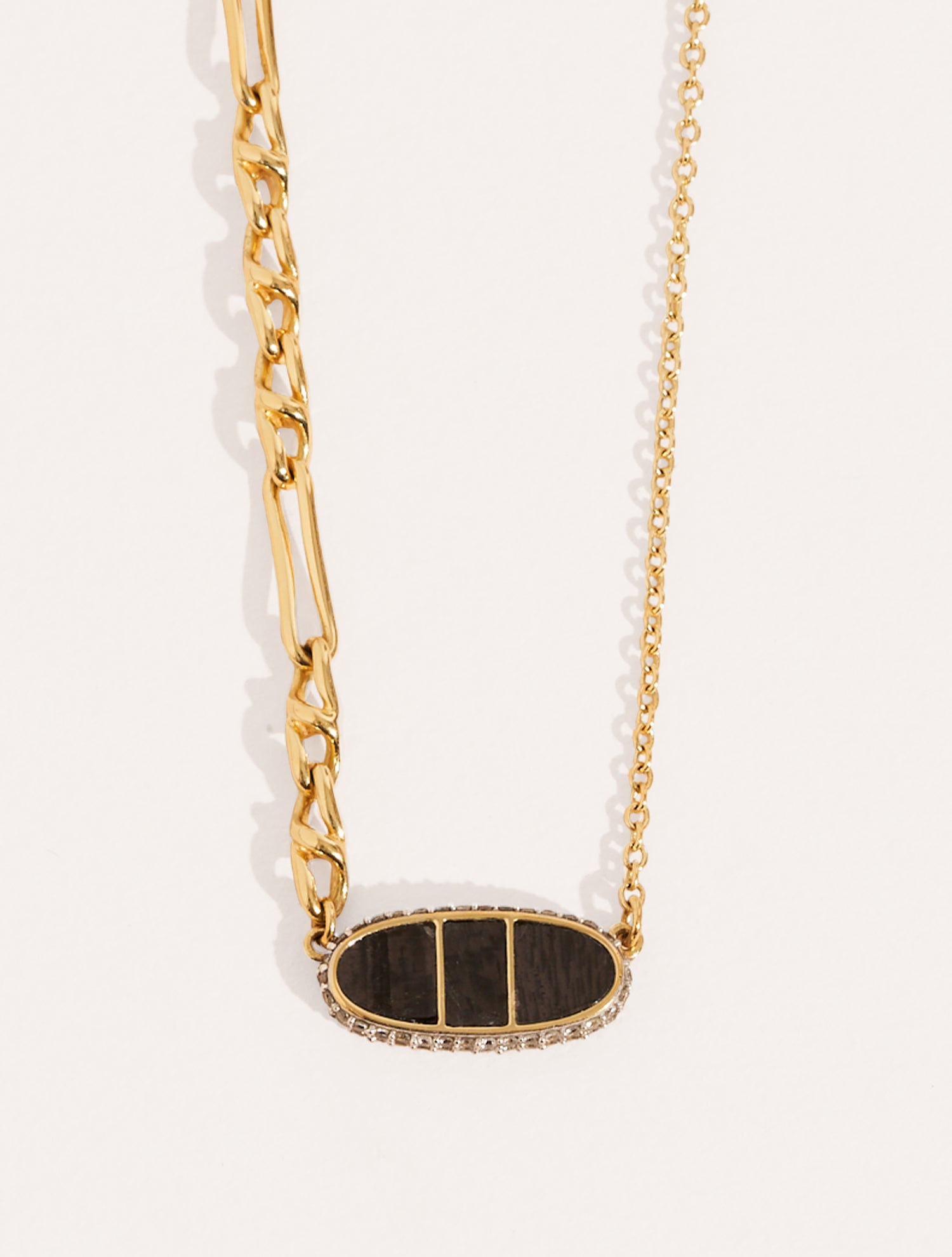 Collier Izy - Onyx Texturé